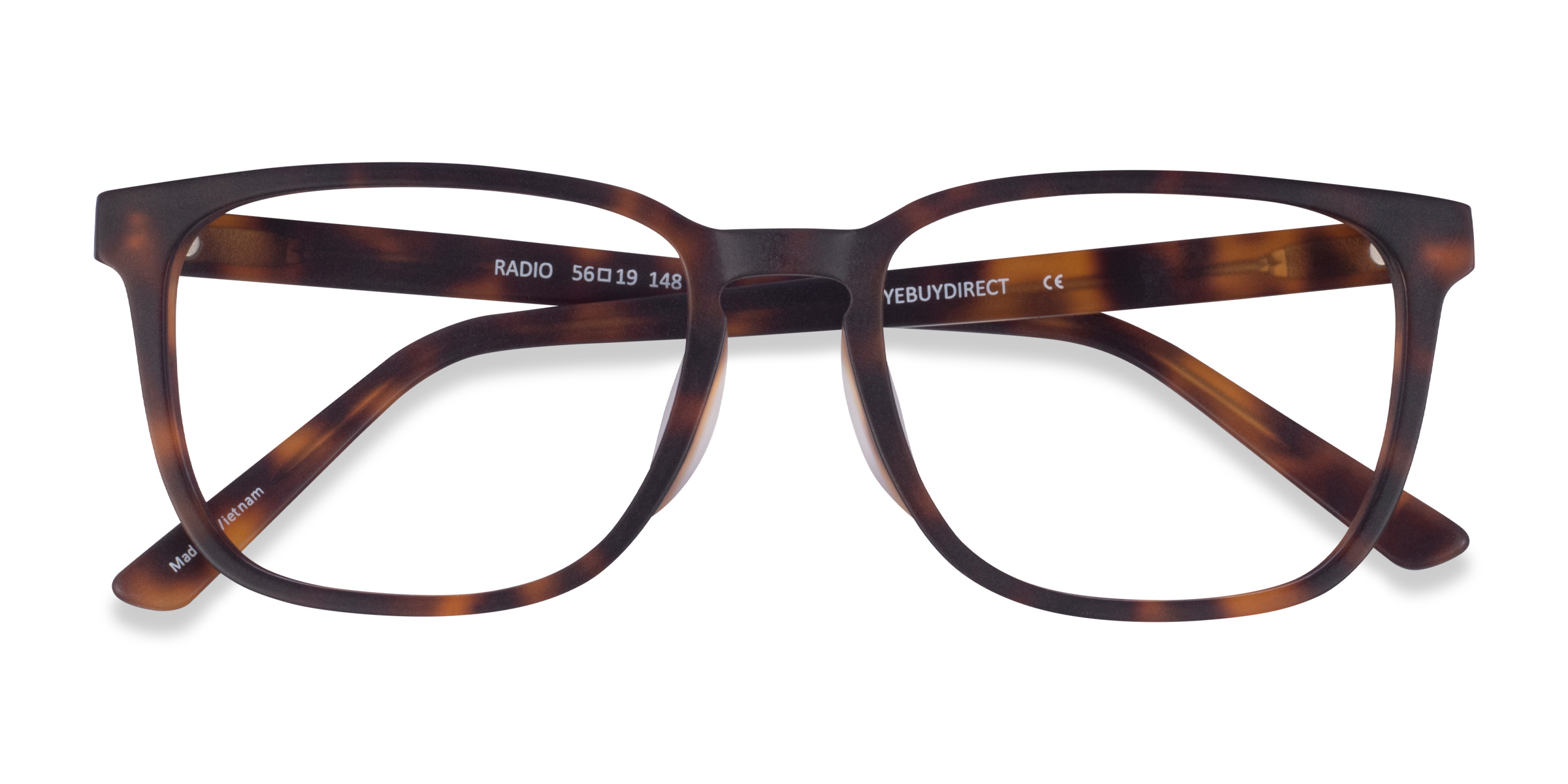 Matte Tortoise Radio - Acetate Eyeglasses