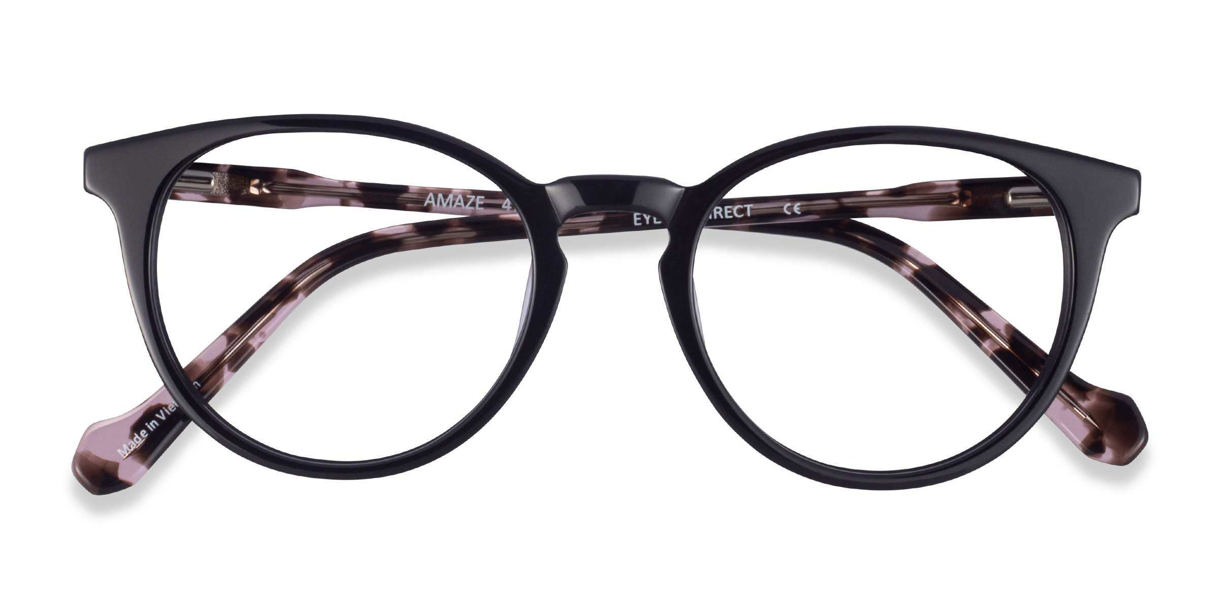 Black Tortoise Amaze - Acetate Eyeglasses
