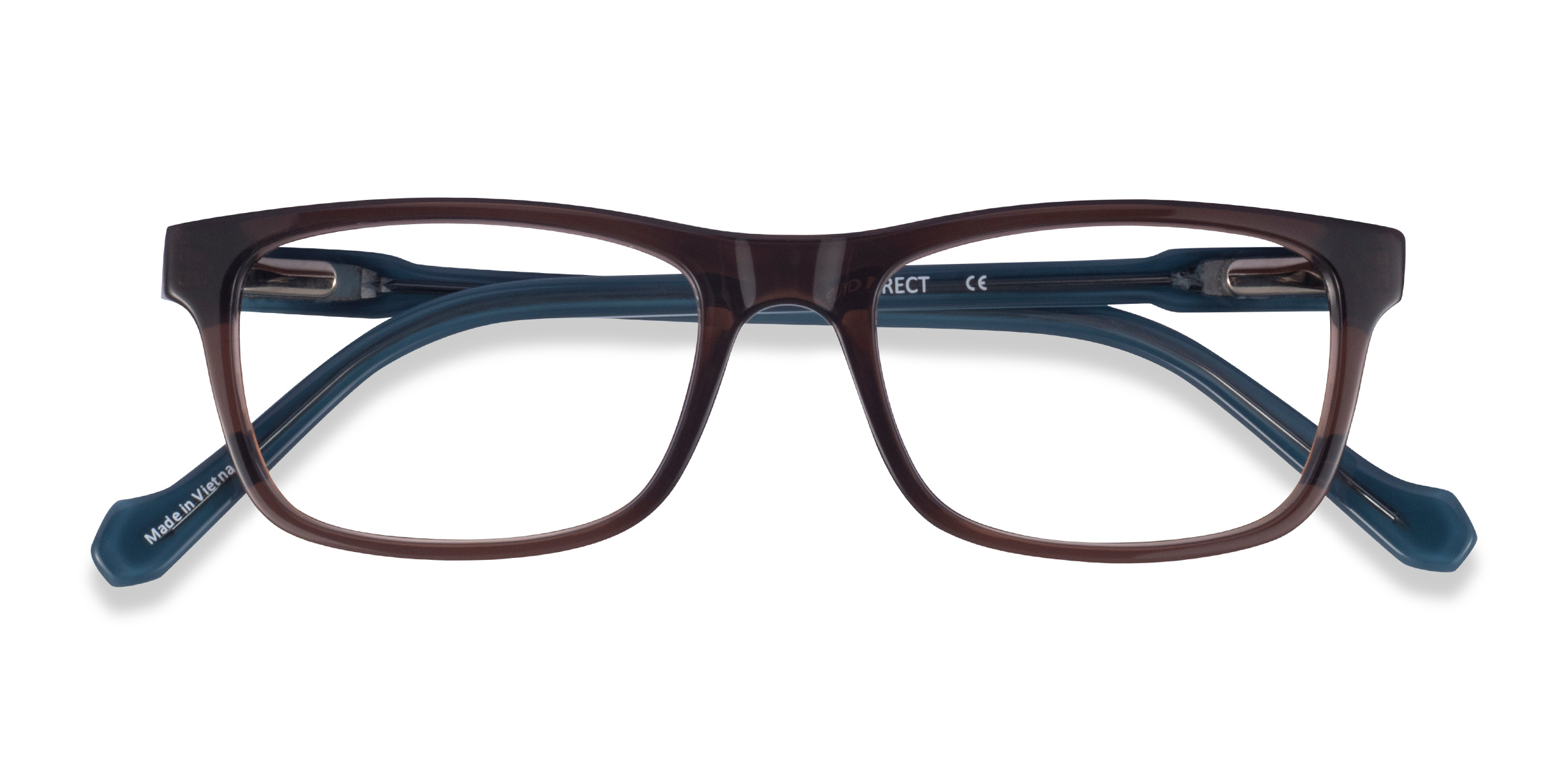 Brown Blue Scuba - Acetate Eyeglasses
