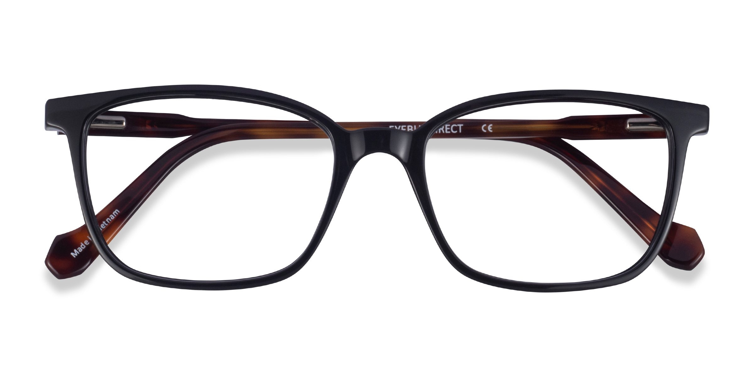 Black Tortoise Travel -  Acetate Eyeglasses