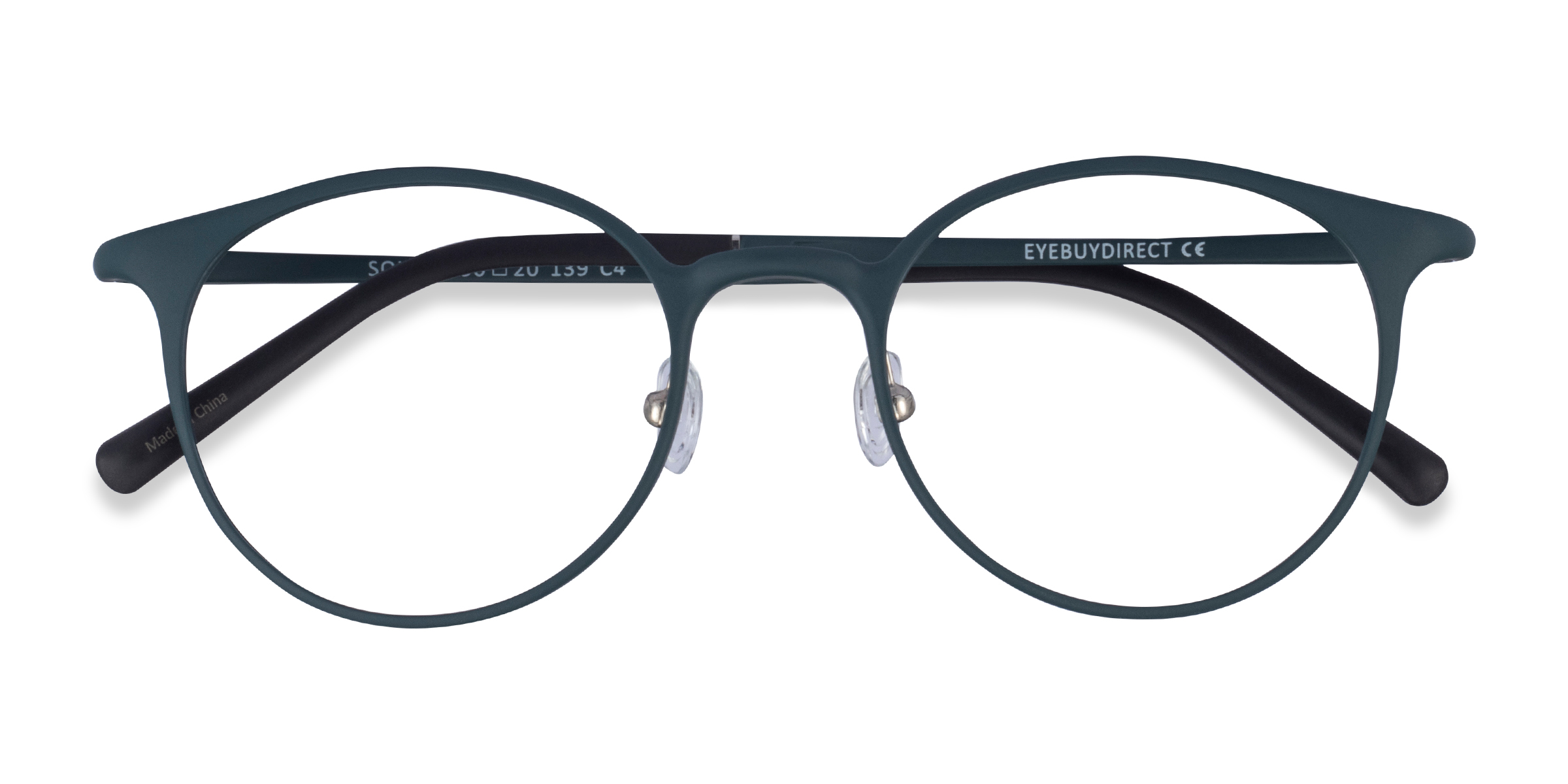 Matte Green Solace - Plastic Eyeglasses