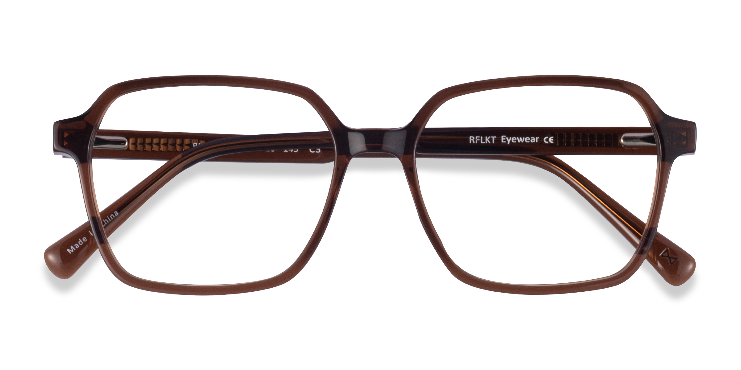 Clear Brown Bucolic - Alternative-materials Eyeglasses