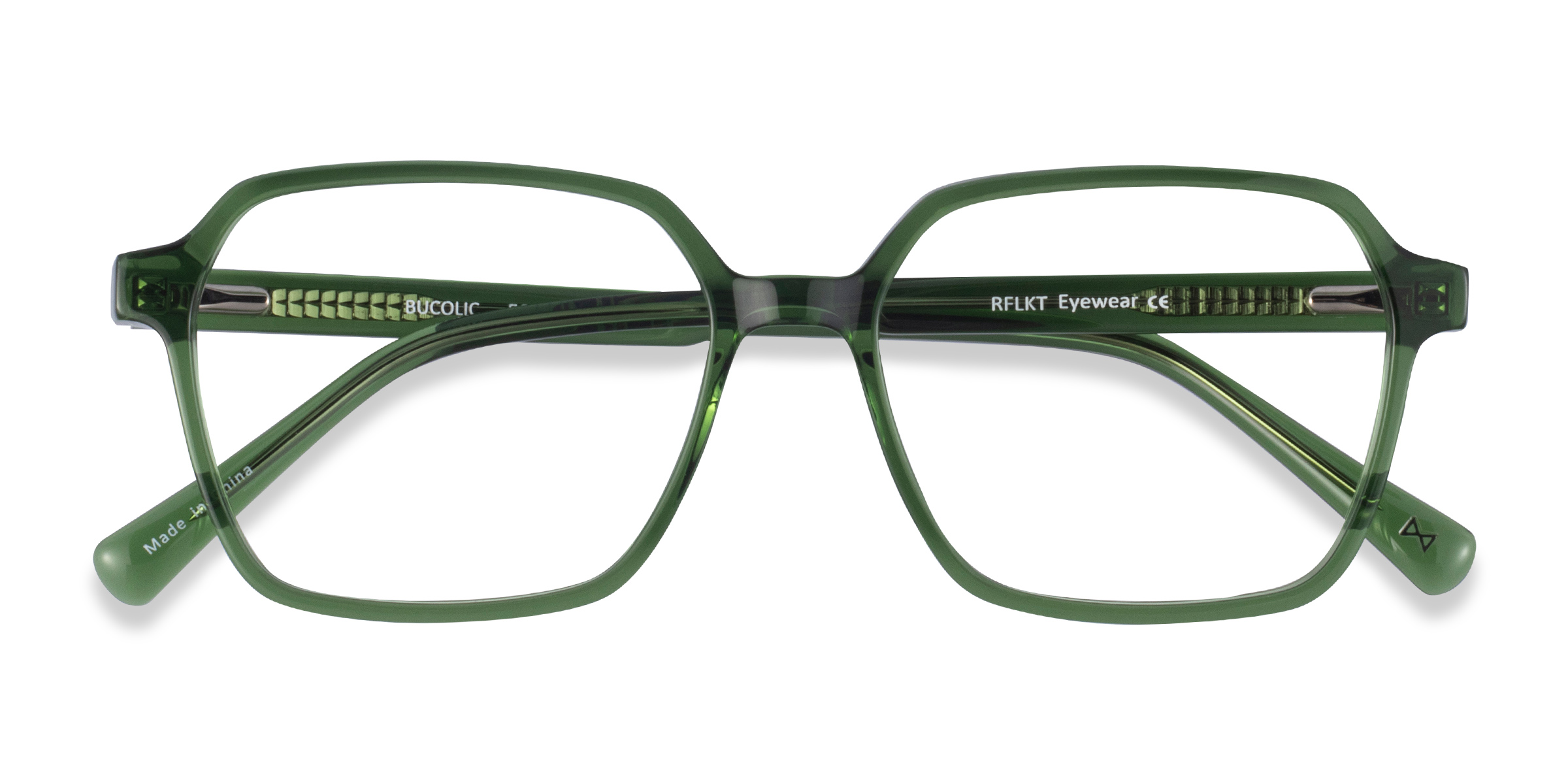 Clear Green Bucolic -  Alternative-materials Eyeglasses