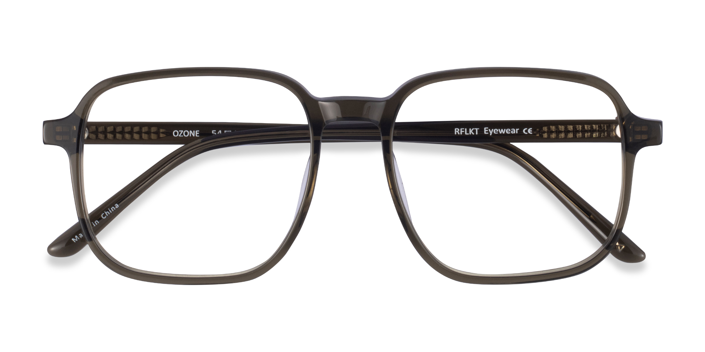 Clear Dark Green Ozone - Alternative-materials Lunettes de vue