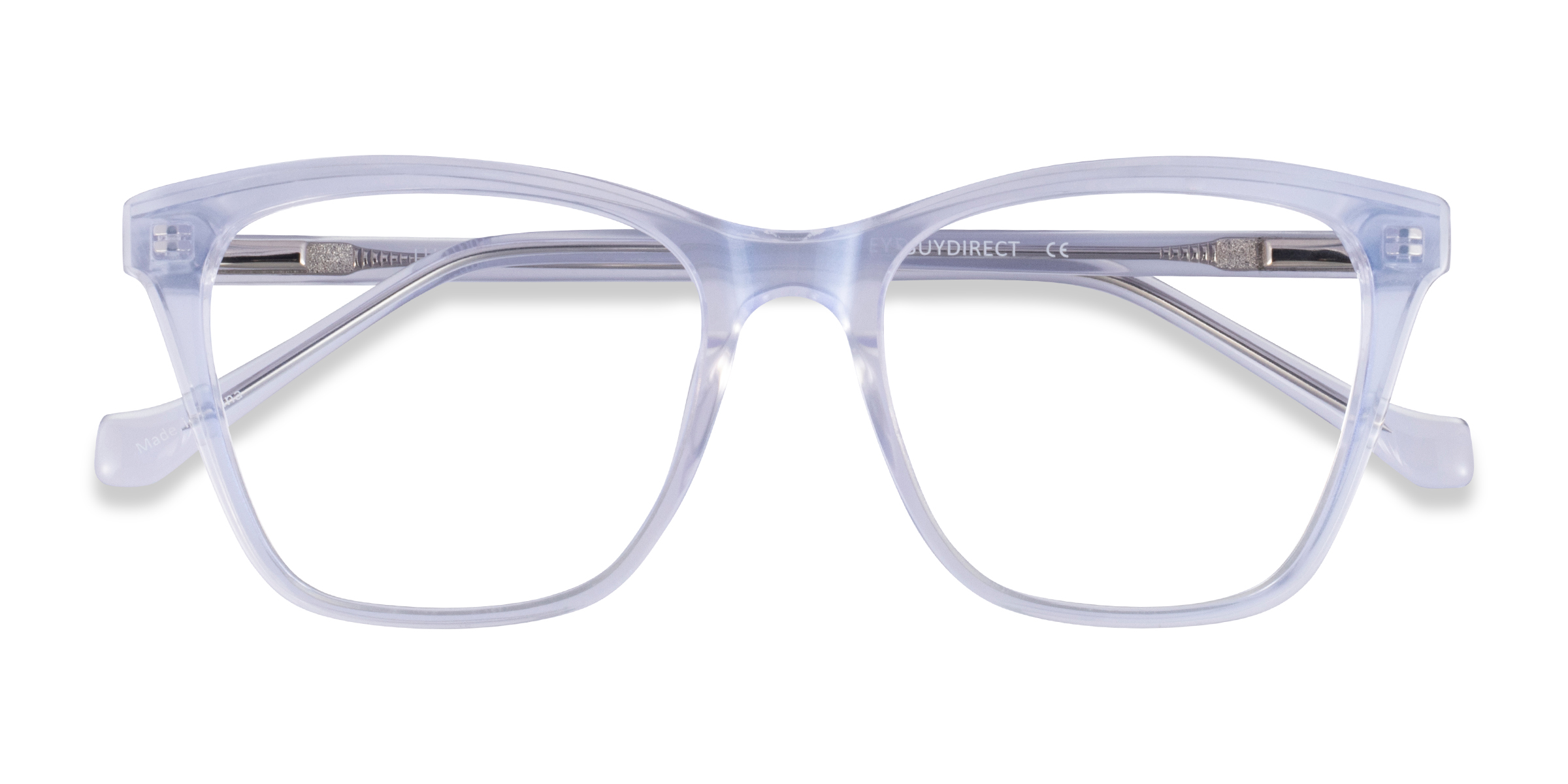 Iridescent Clear Luminescence -  Acetate Eyeglasses