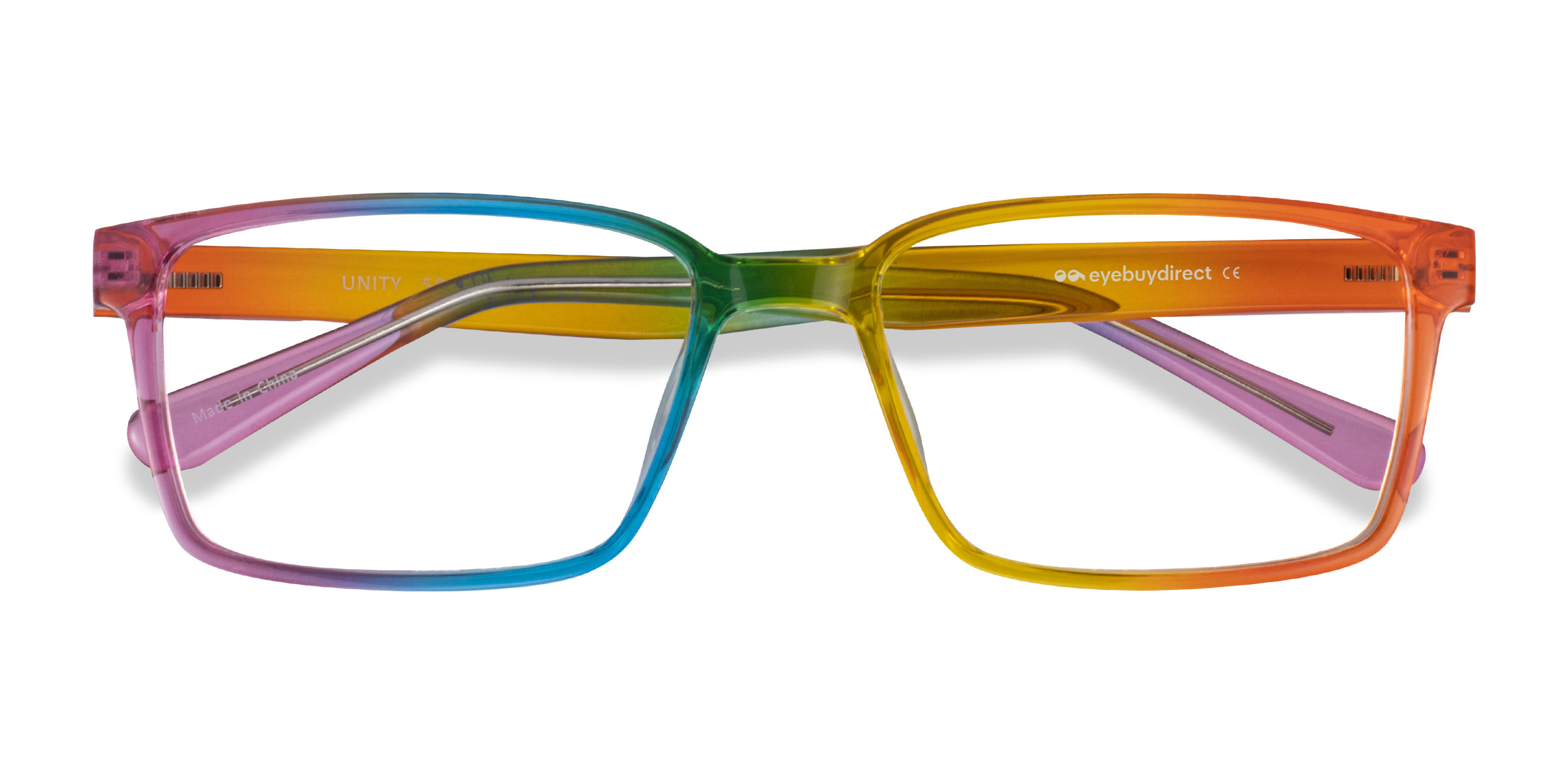 Rainbow Unity - Plastic Eyeglasses