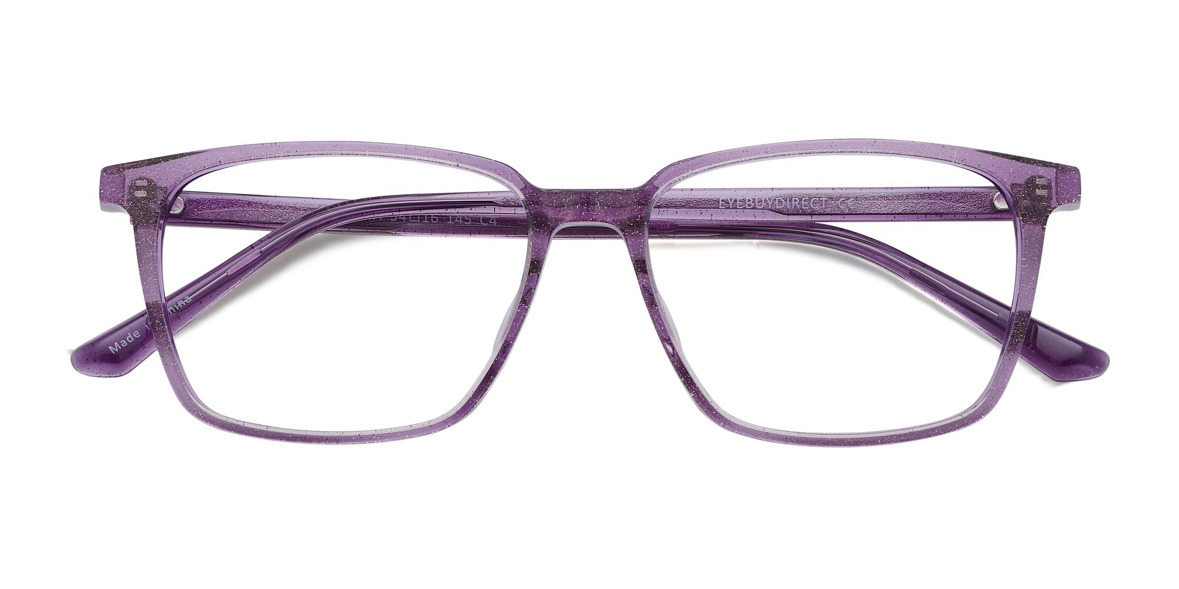 Glitter Purple Juliana - Acetate Eyeglasses