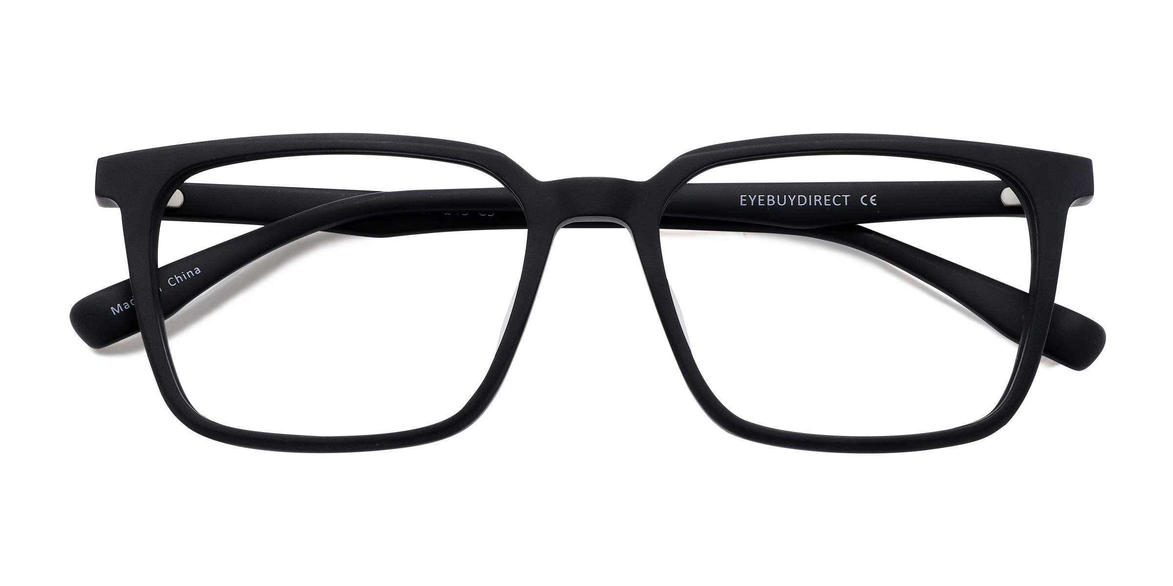 Matte Black Basic - Acétate Lunettes de vue