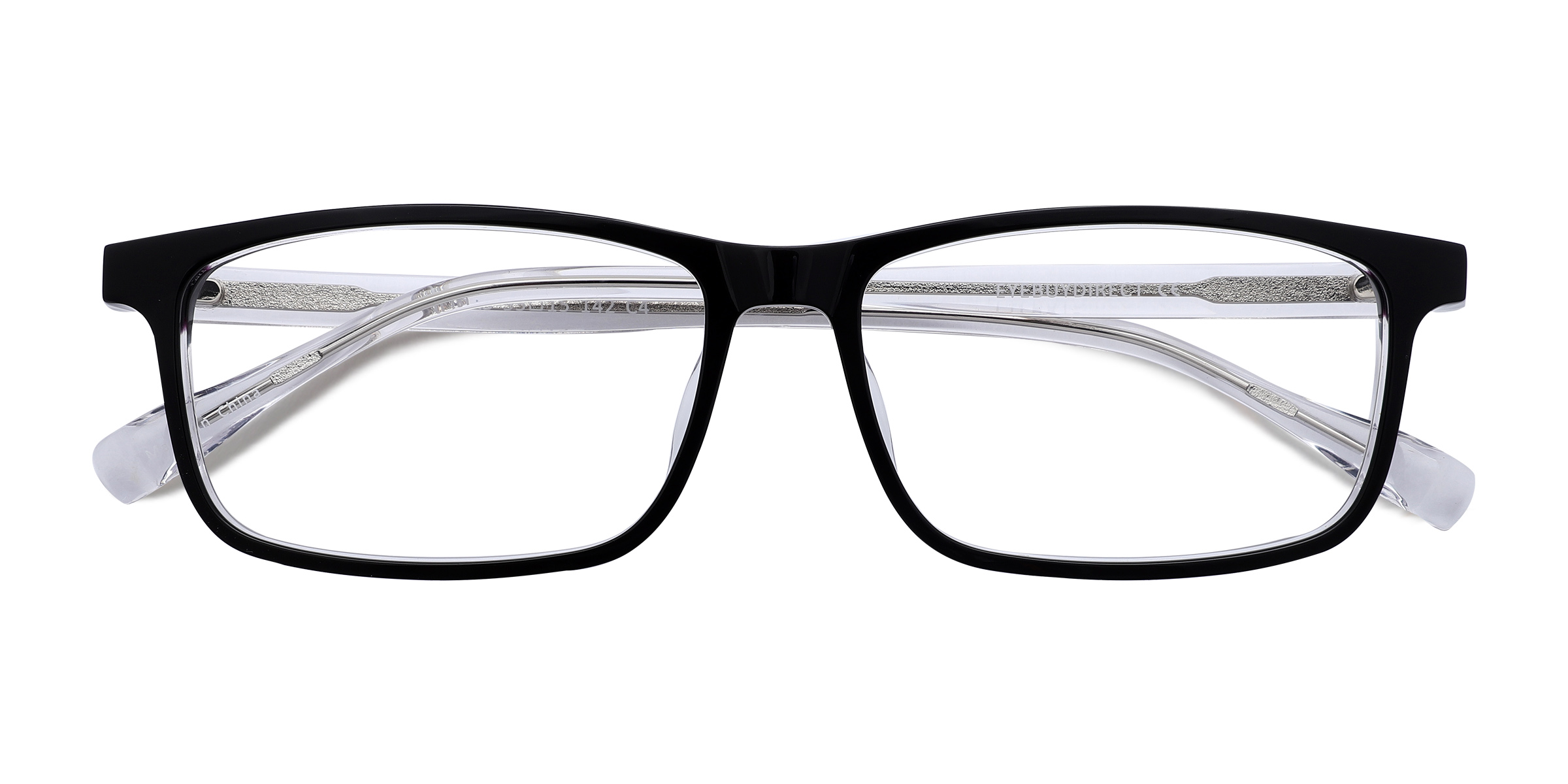 Black Clear Jonas - Acetate Eyeglasses