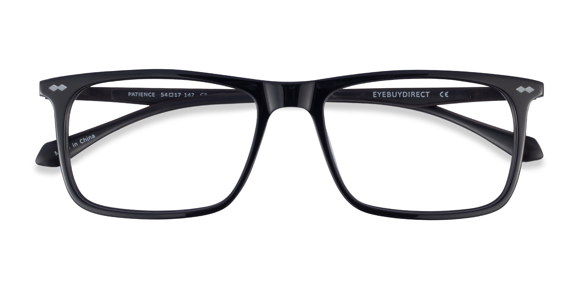 Black Patience - Metal Eyeglasses