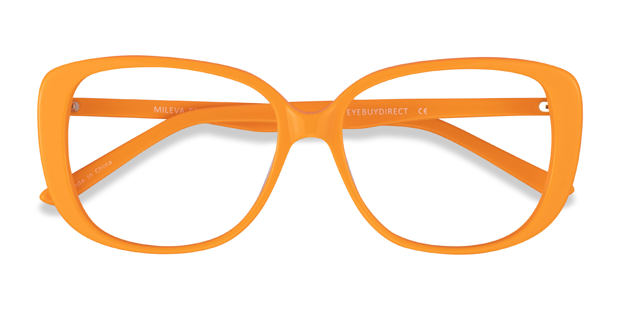 Orange Mileva -  Acetate Eyeglasses