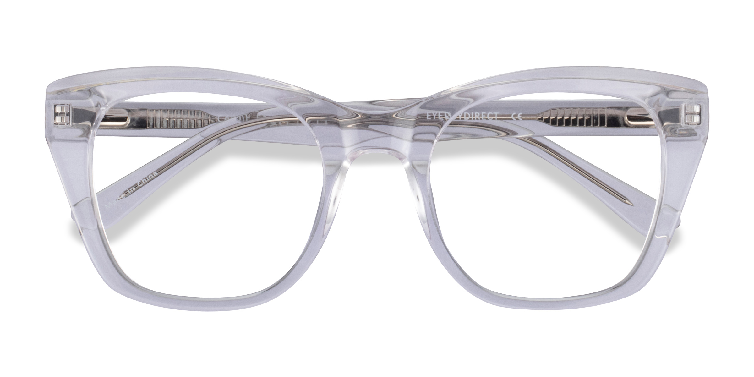 Clear Cassie - Acetate Eyeglasses