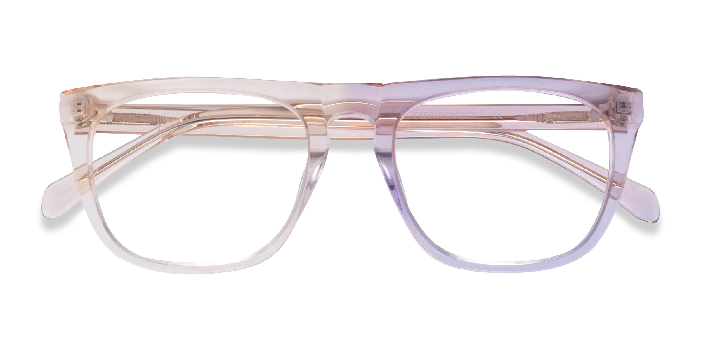 Clear Brown Zephyr - Acetate Eyeglasses