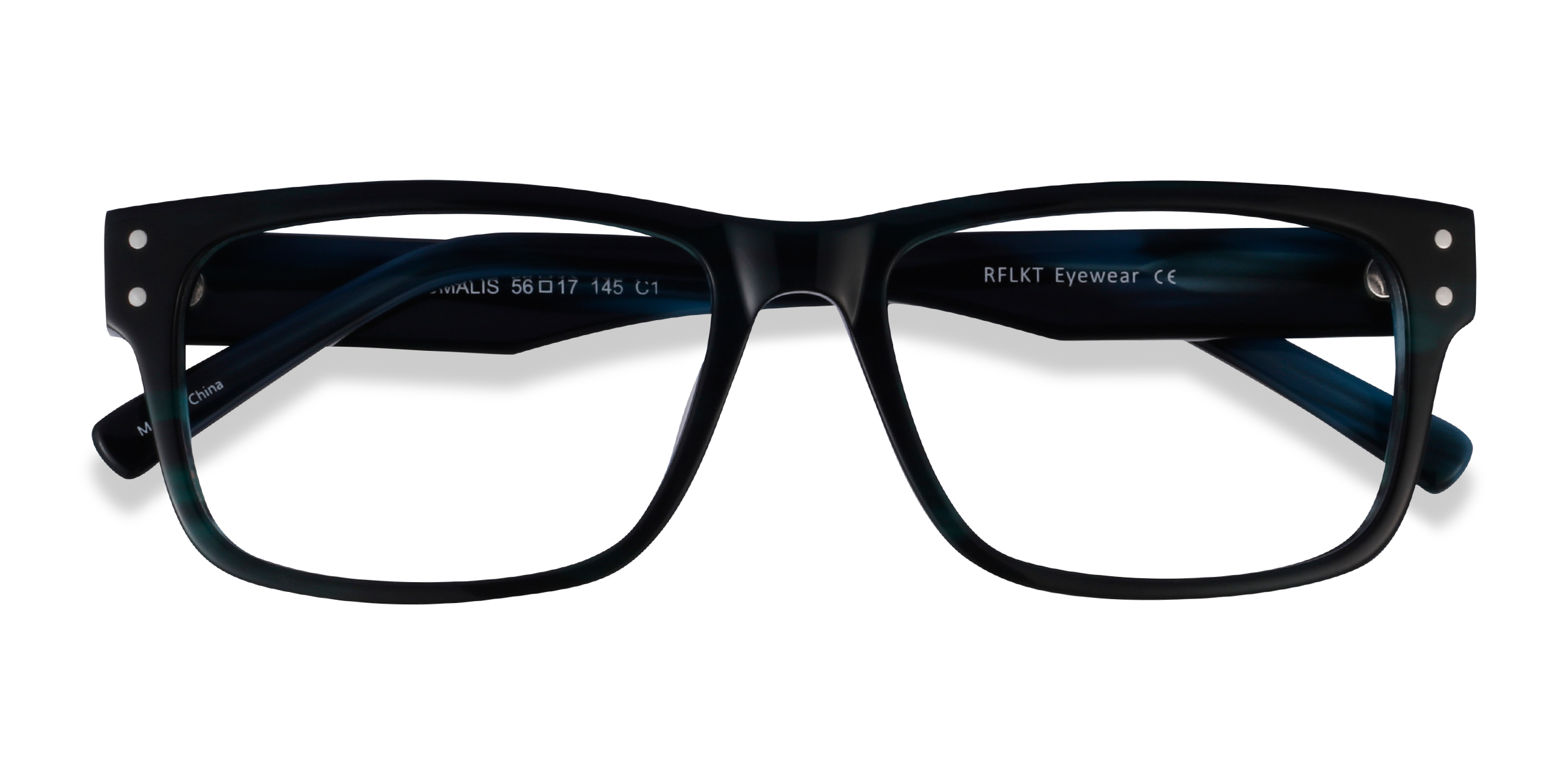 Green Striped Brumalis -  Alternative-materials Eyeglasses