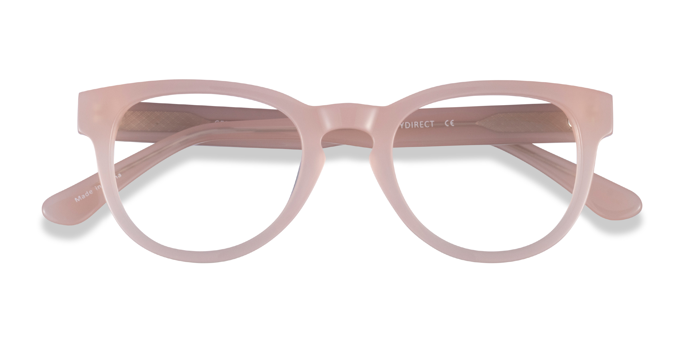 Clear Pink Cezanne - Acetate Eyeglasses