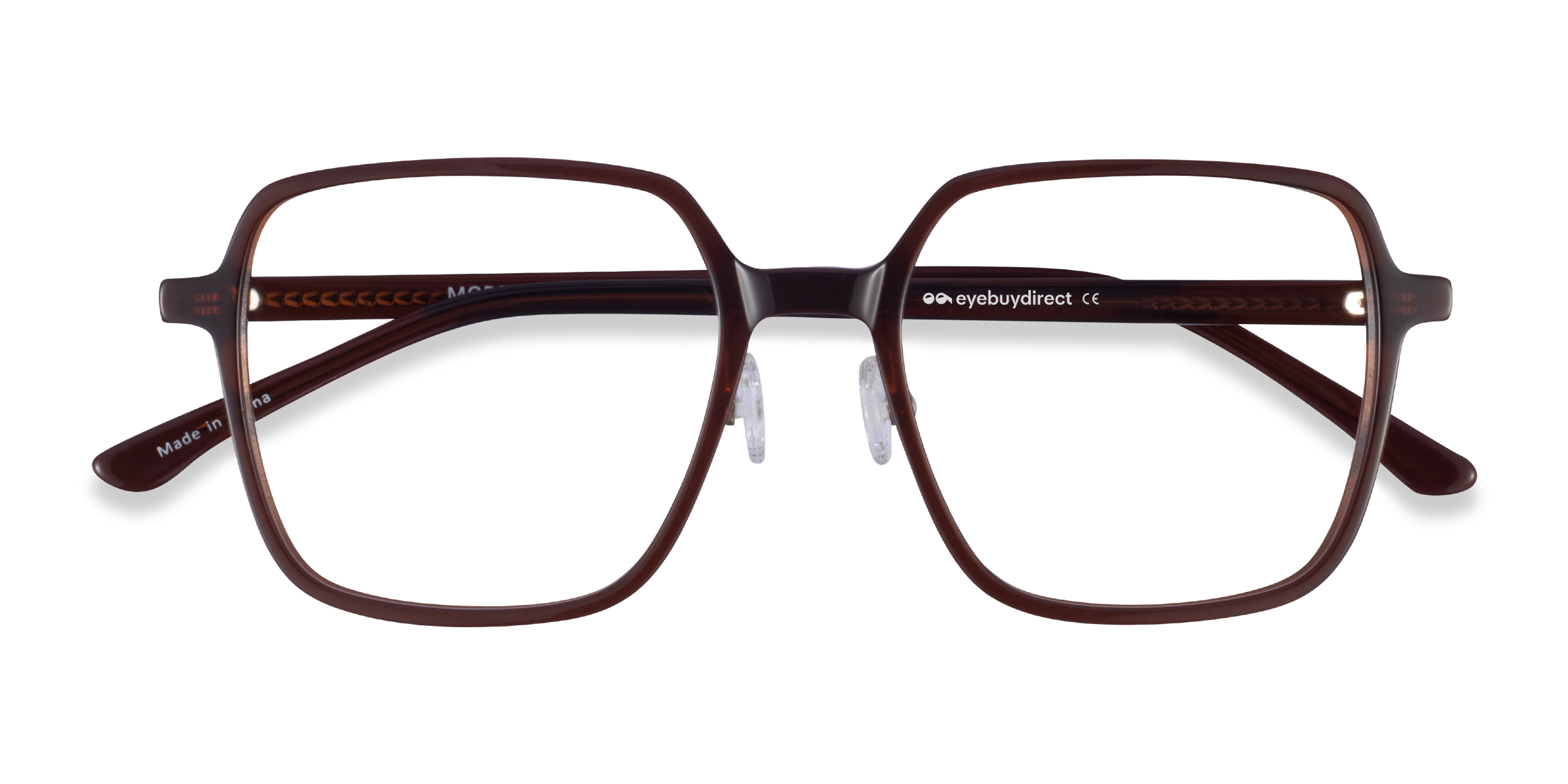Dark Brown Modern -  Acetate Eyeglasses