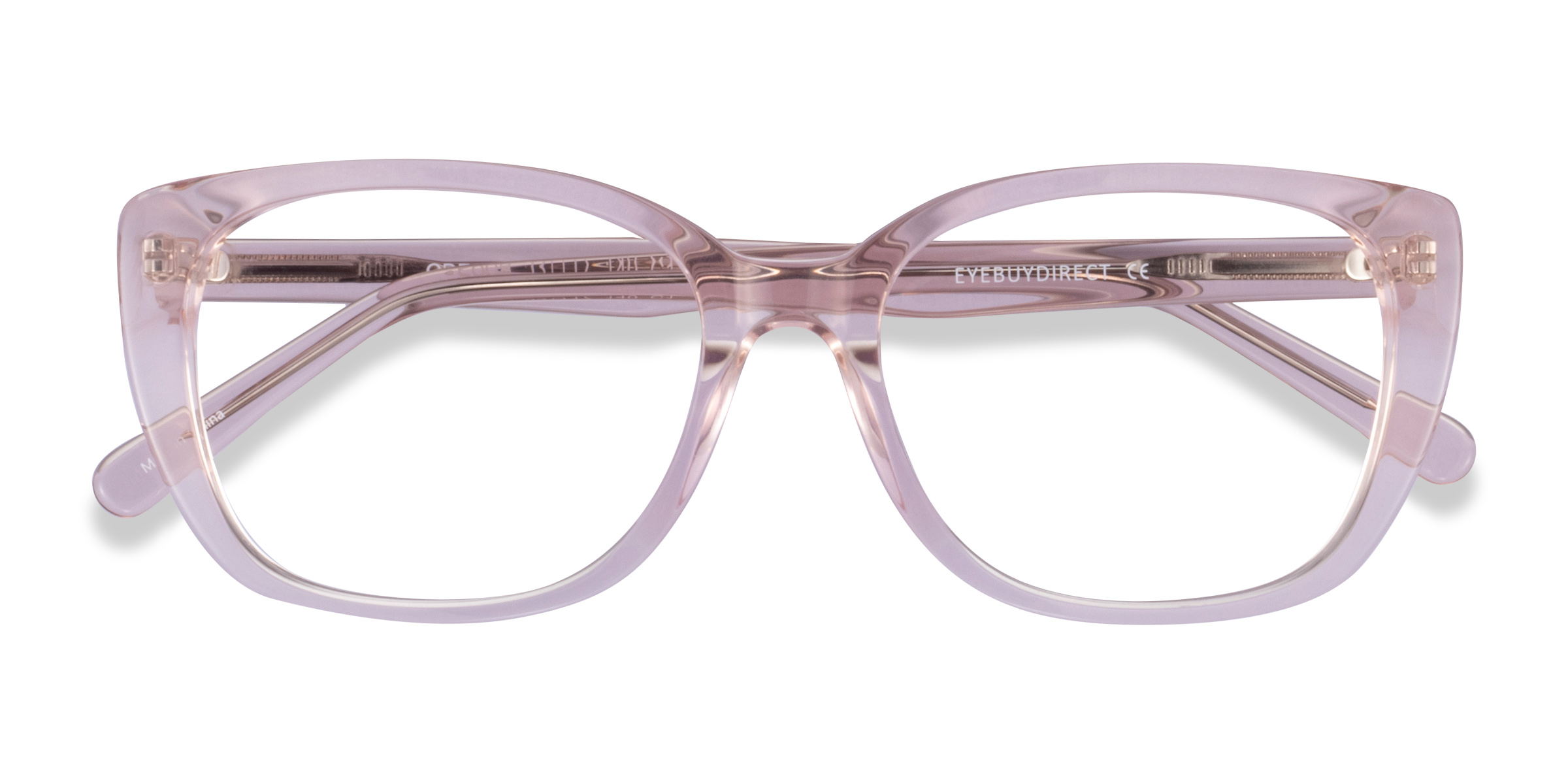 Clear Pink Odessa - Acétate Lunettes de vue