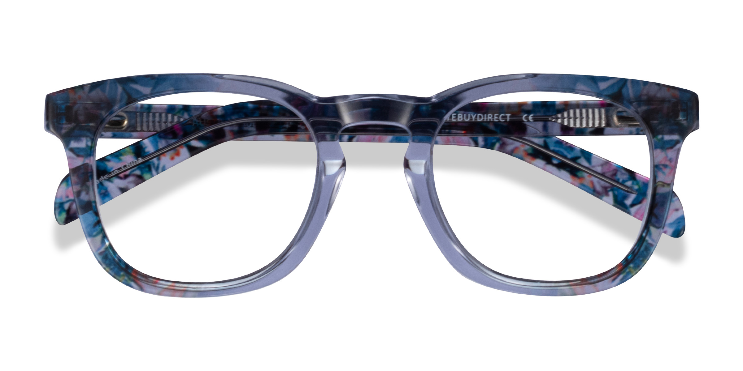 Cear Blue Floral Austral - Acetate Eyeglasses