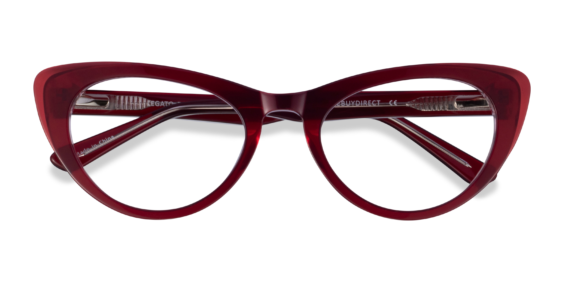 Burgundy Legato - Acetate Eyeglasses