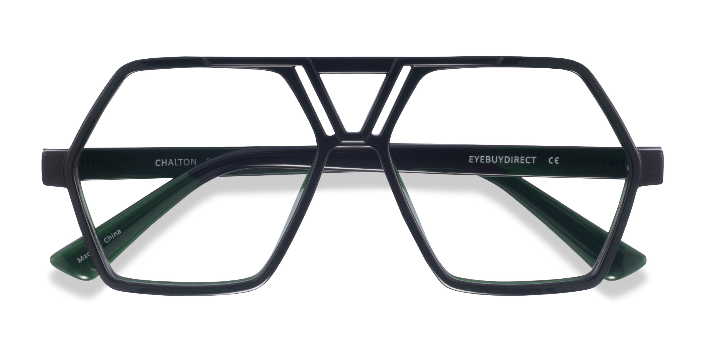 Green Chalton - Plastic Eyeglasses