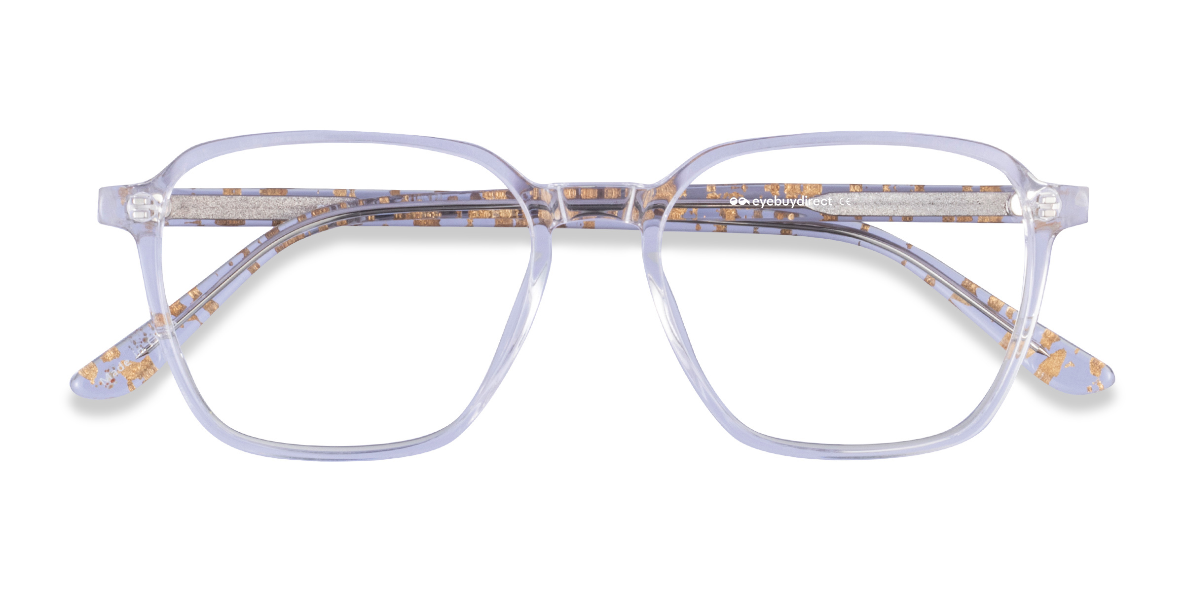 Clear Gold Stage - Acetate Eyeglasses