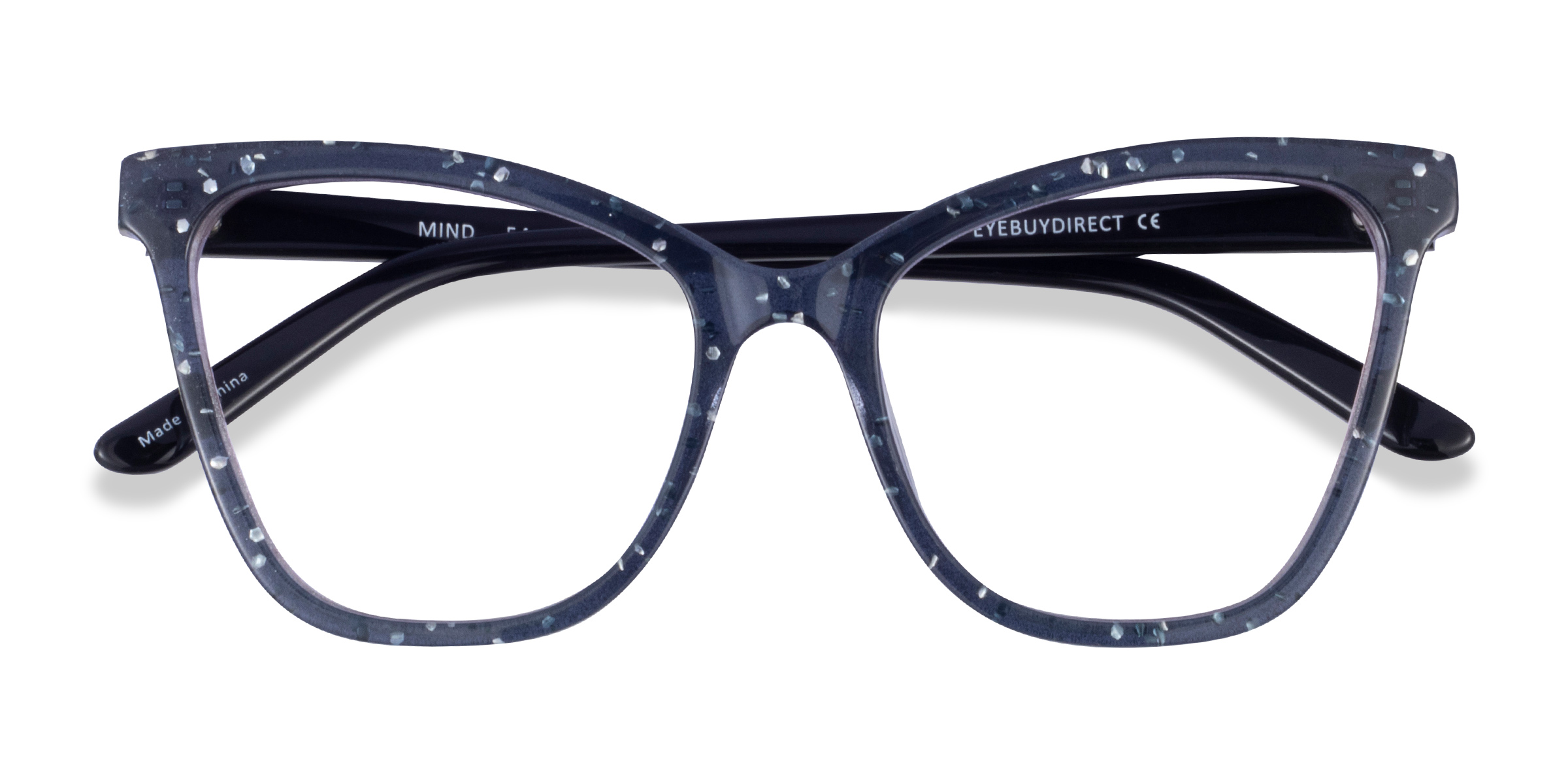 Gray Black Mind - Acetate Eyeglasses
