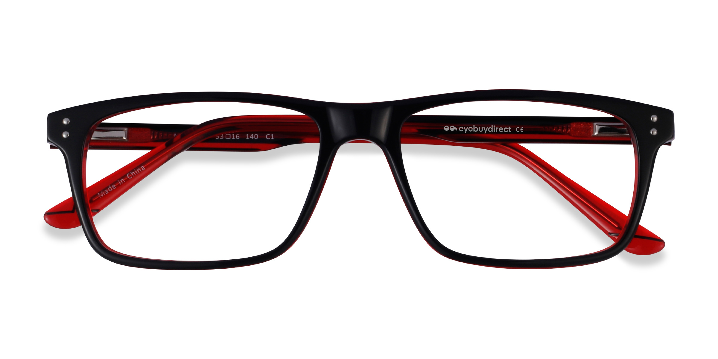 Black Red Maestro - Acétate Lunettes de vue