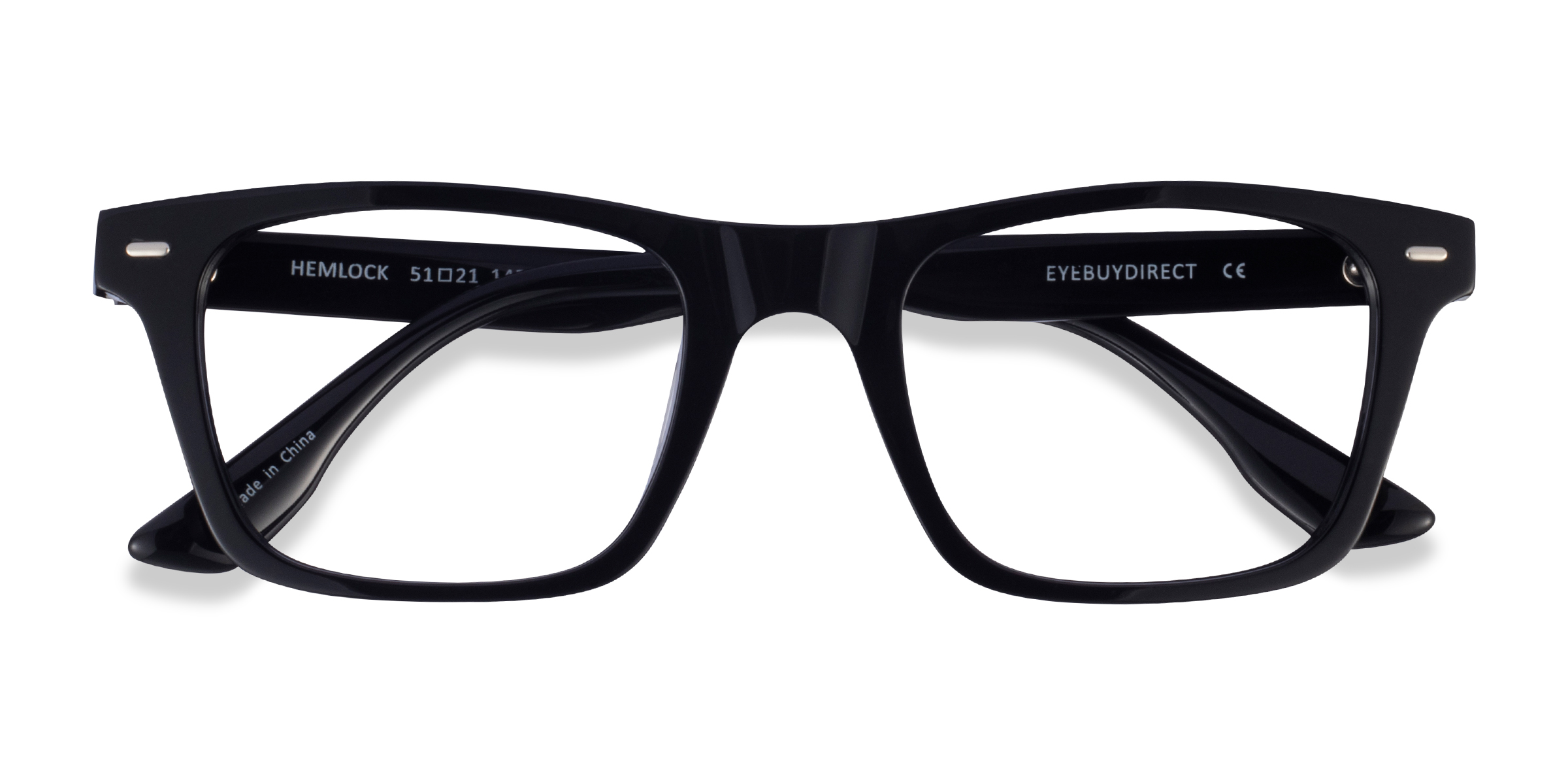 Black Hemlock - Acetate Eyeglasses