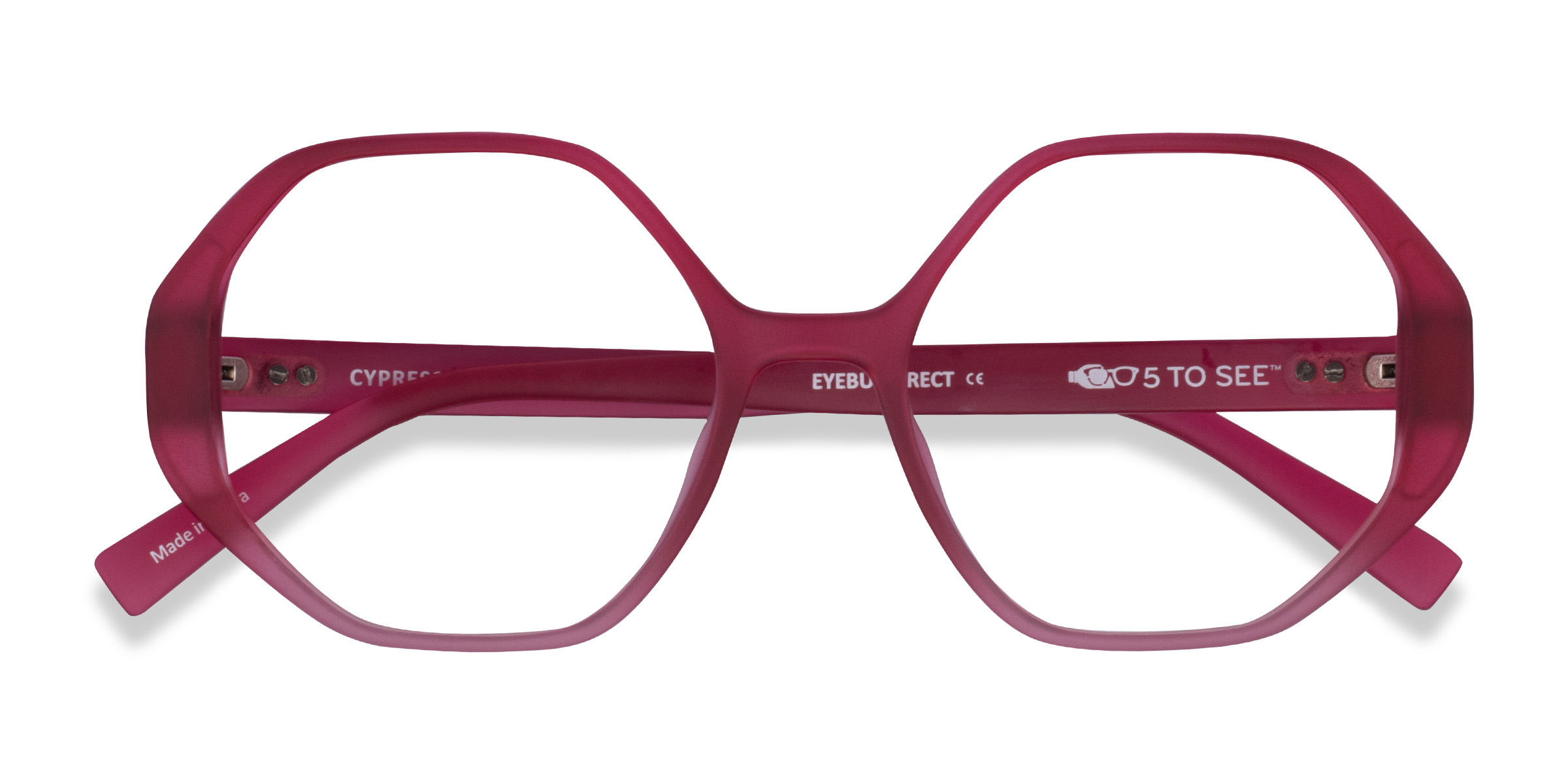 Matte Red Cypress - Plastic Eyeglasses