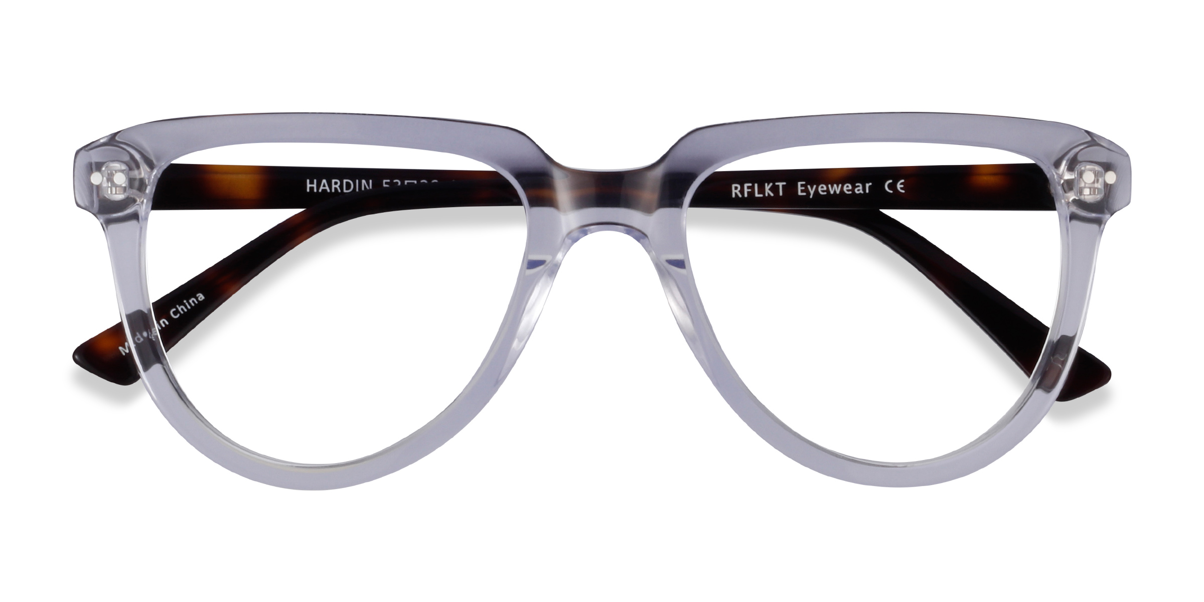 Clear Tortoise Hardin - Alternative-materials Eyeglasses