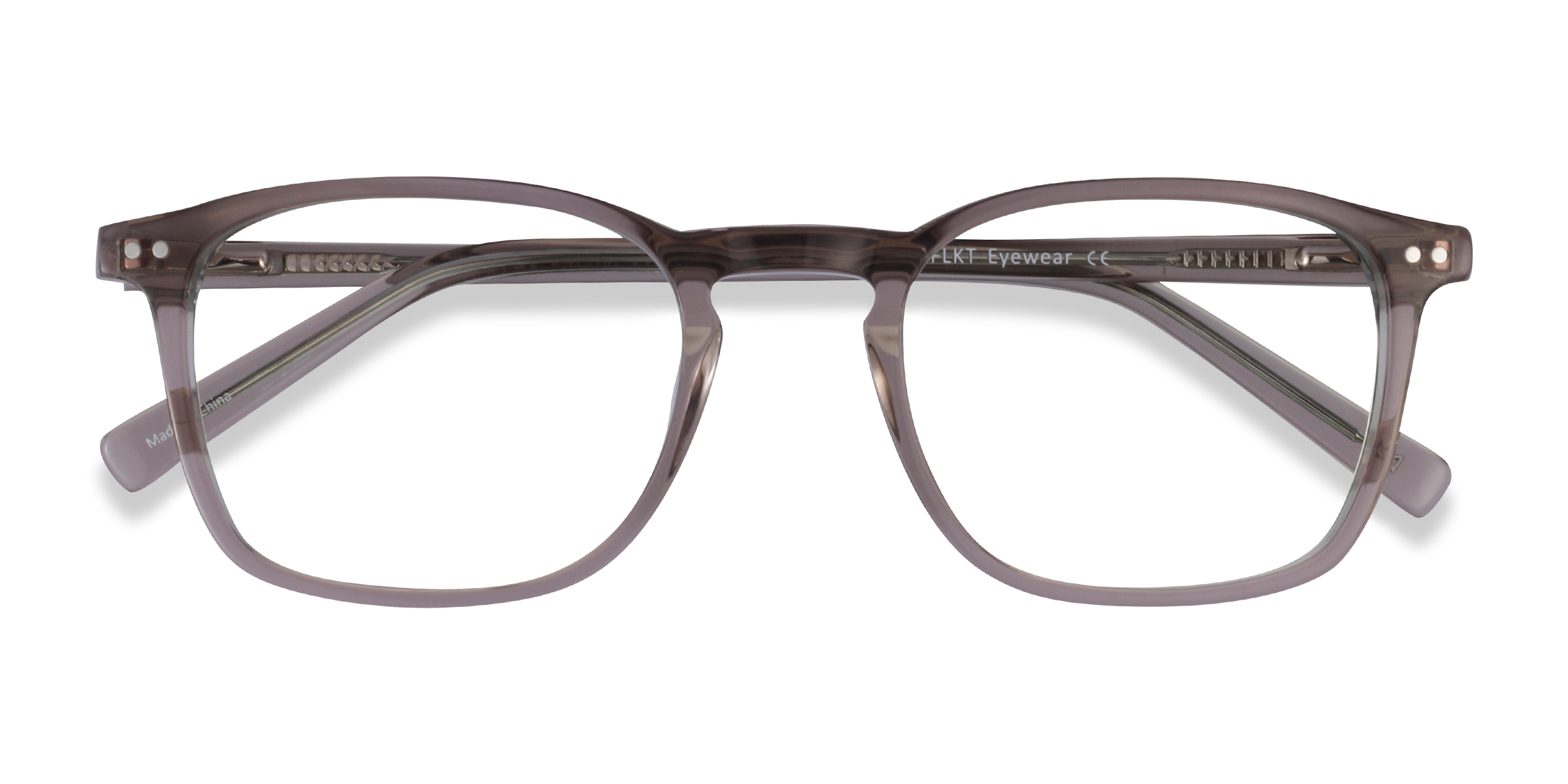 Clear Brown Holley -  Alternative-materials Eyeglasses