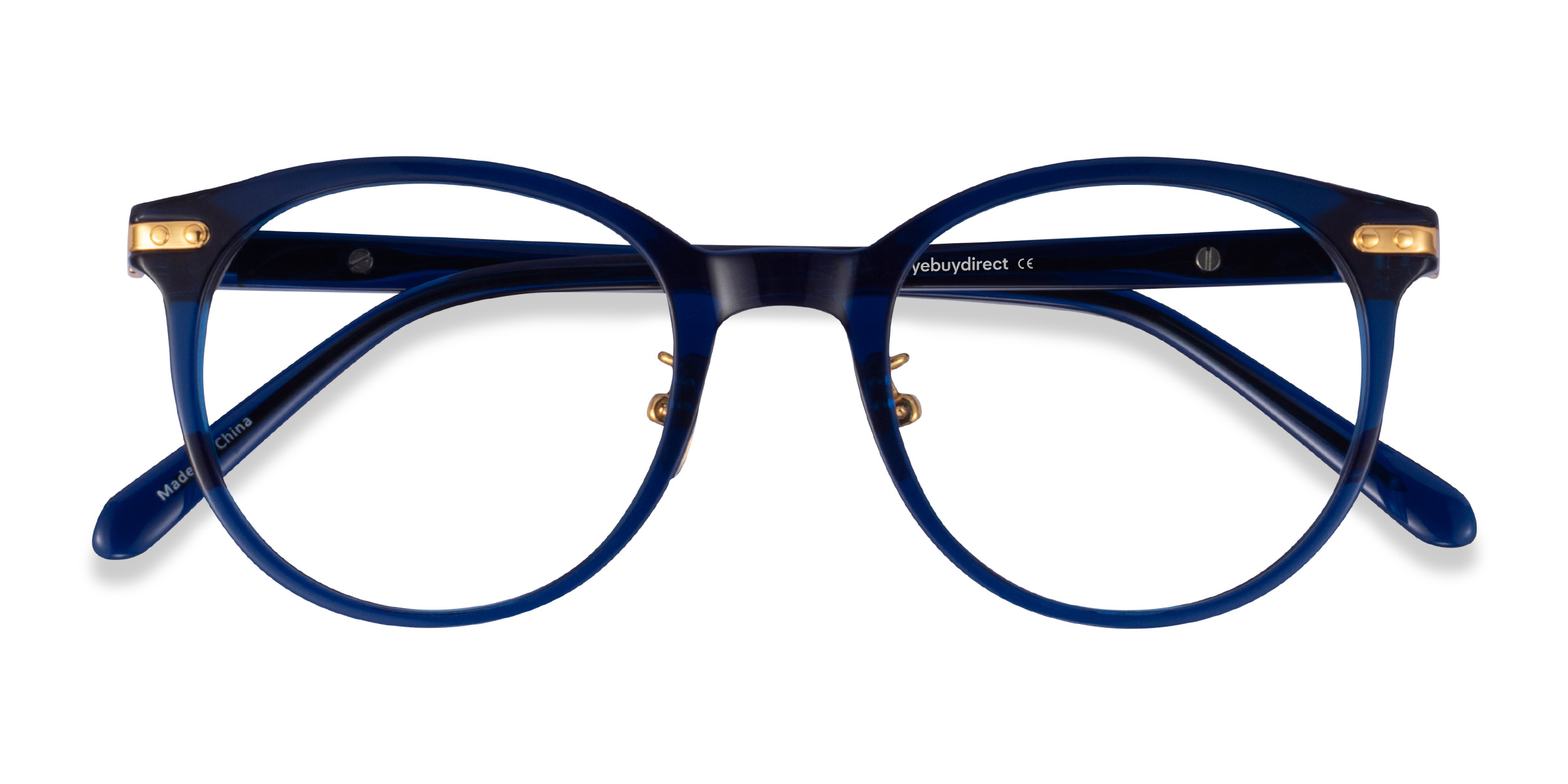 Blue Gold Dotti - Métal Lunettes de vue