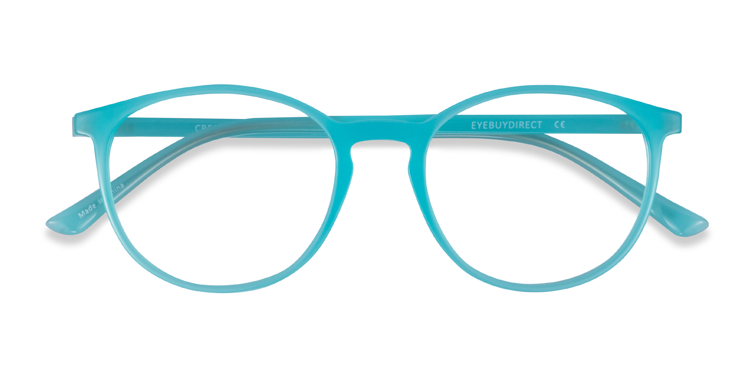 Blue Crescent - Plastic Eyeglasses
