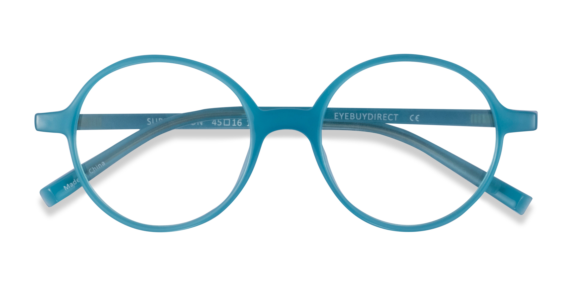 Teal Supermoon - Plastic Eyeglasses