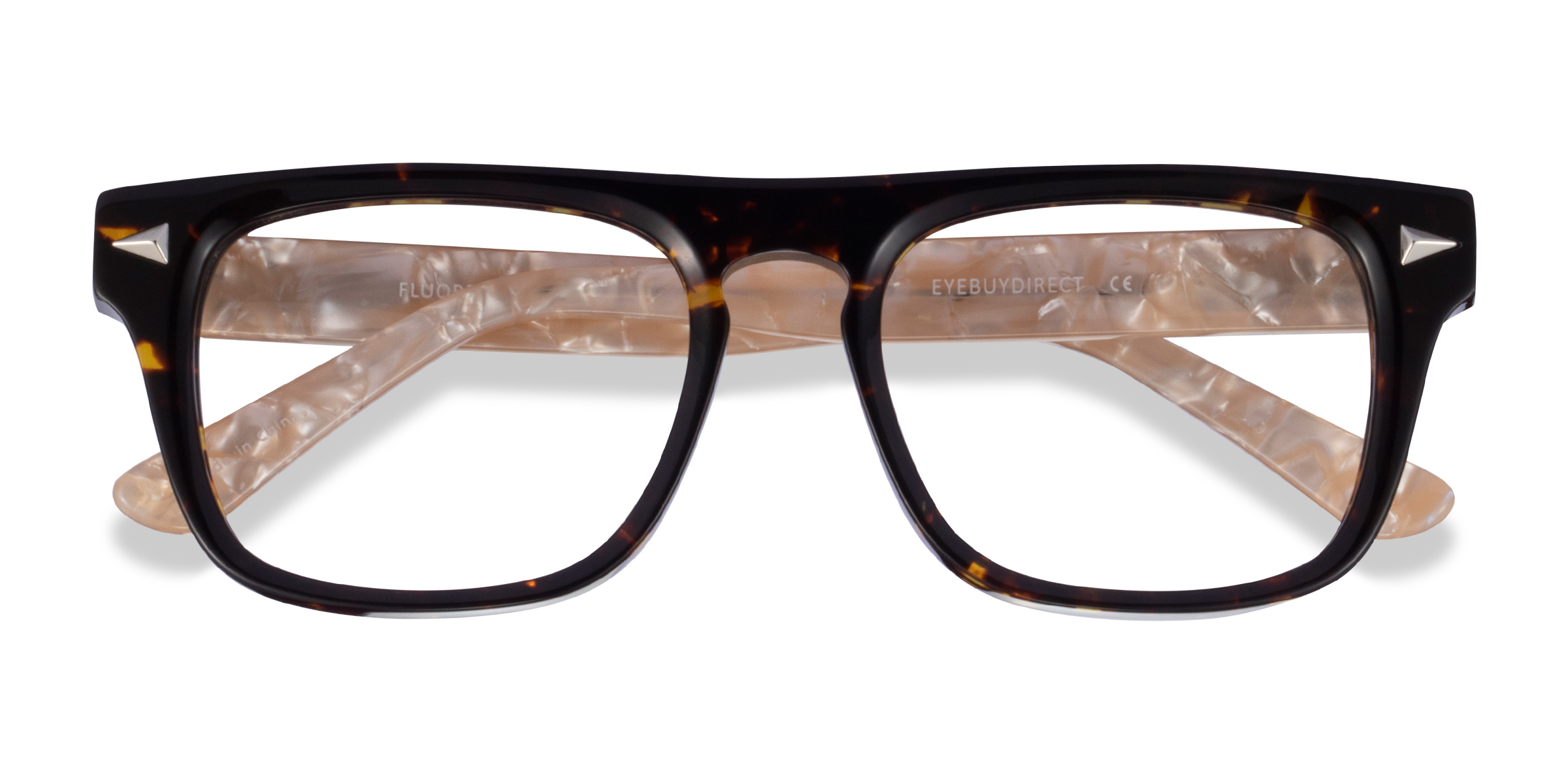 Tortoise Champagne Fluoresce - Acetate Eyeglasses