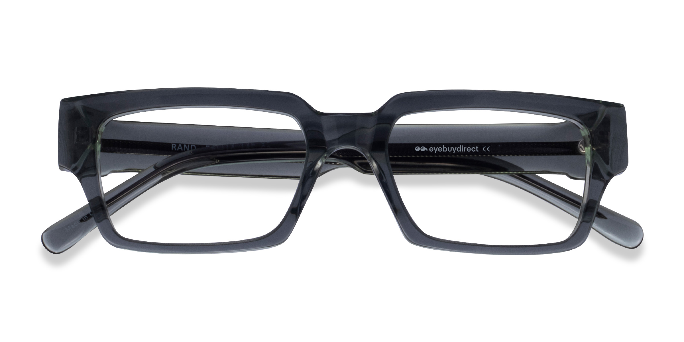 Clear Gray Rand - Acetate Eyeglasses
