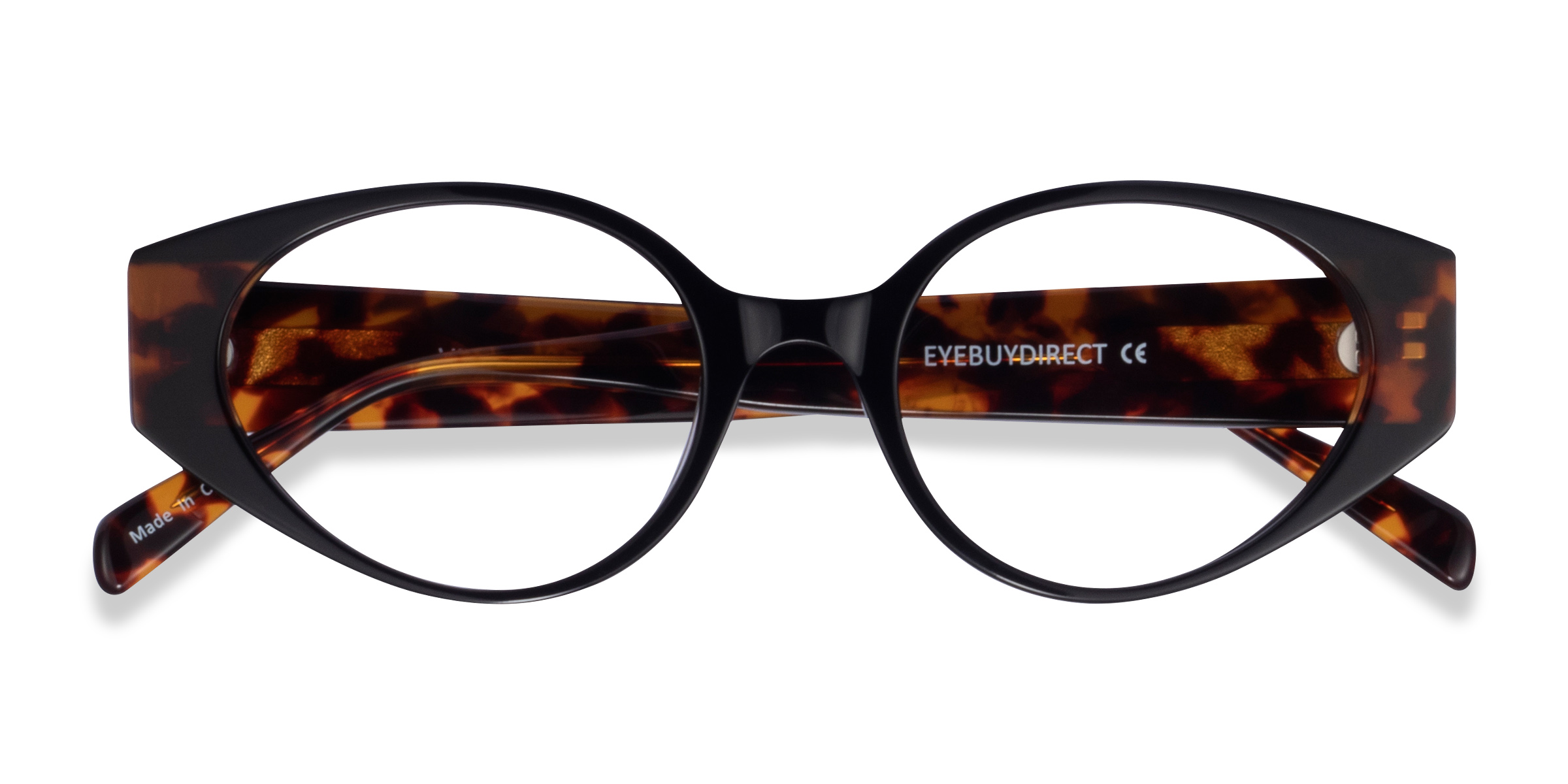Black Tortoise Vesta - Acetate Eyeglasses