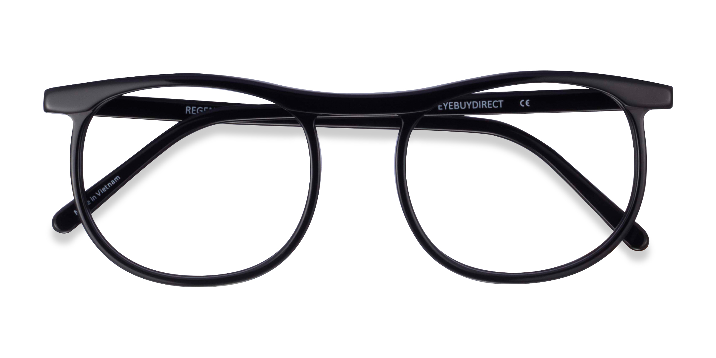 Black Regent - Acetate Eyeglasses