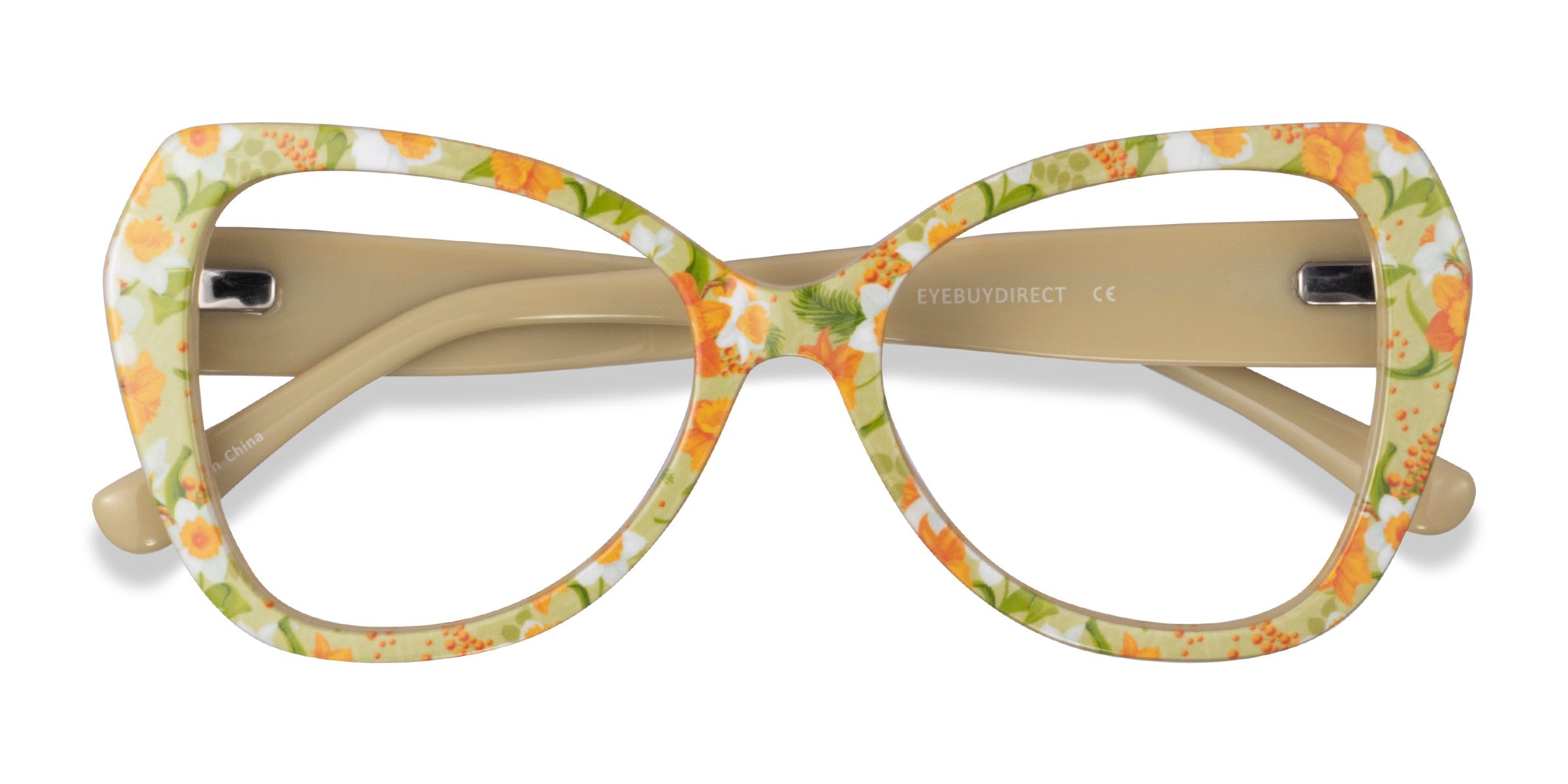 Yellow Floral Superbloom - Acétate Lunettes de vue