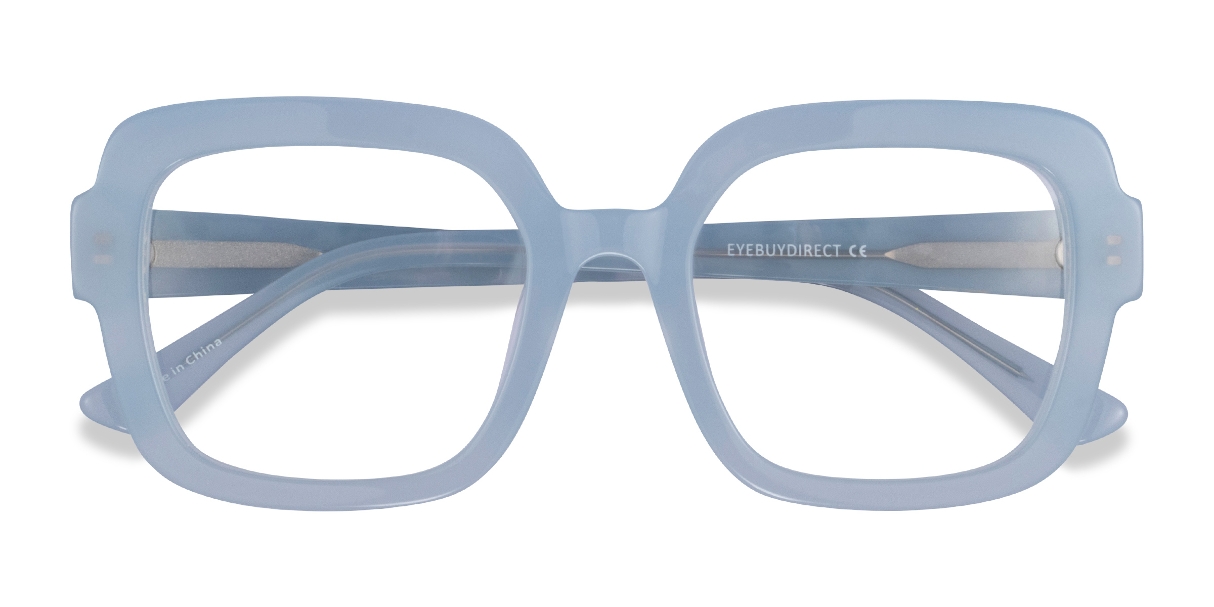 Clear Blue Seed - Acetate Eyeglasses