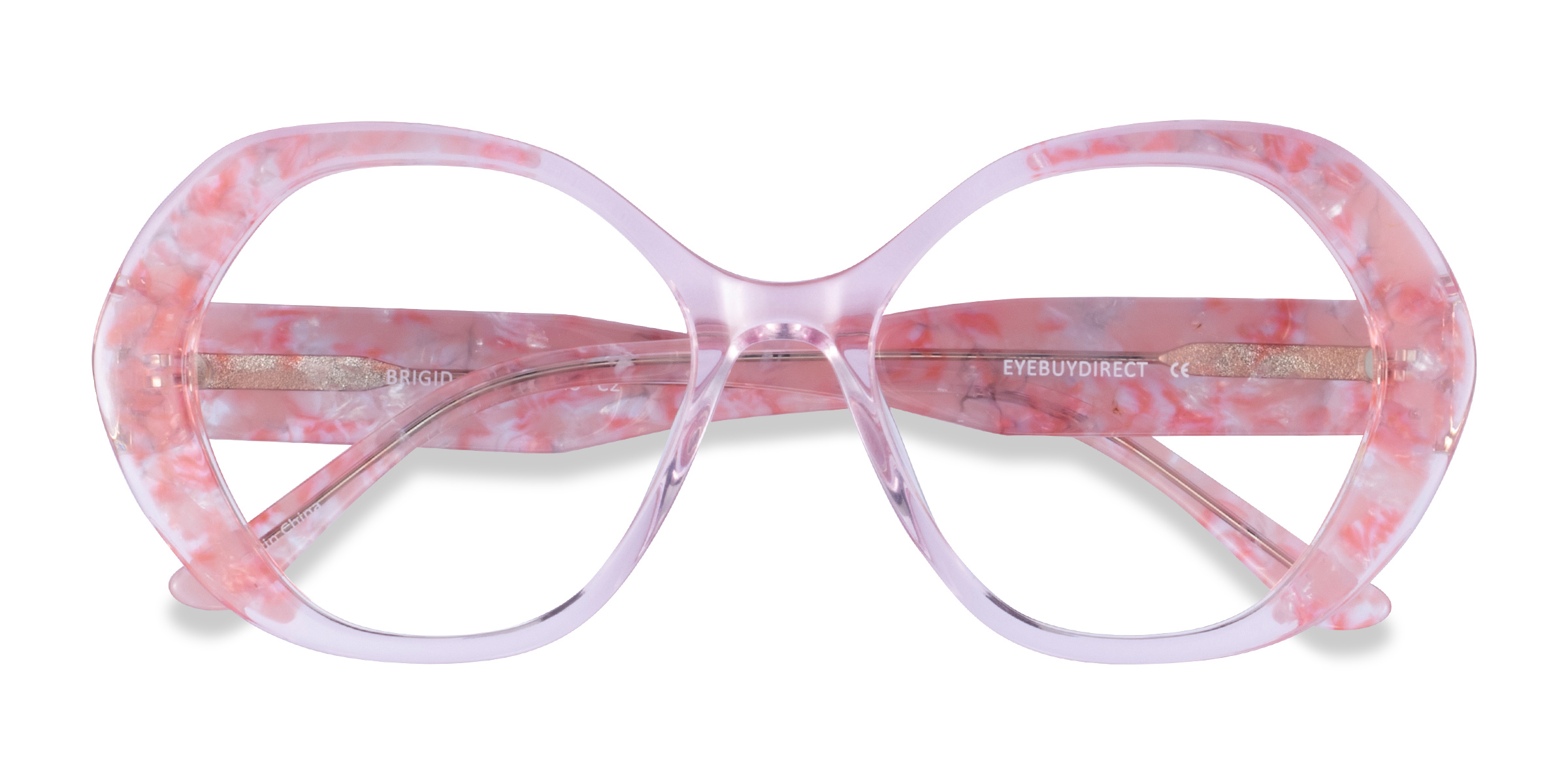 Pink Brigid - Acetate Eyeglasses