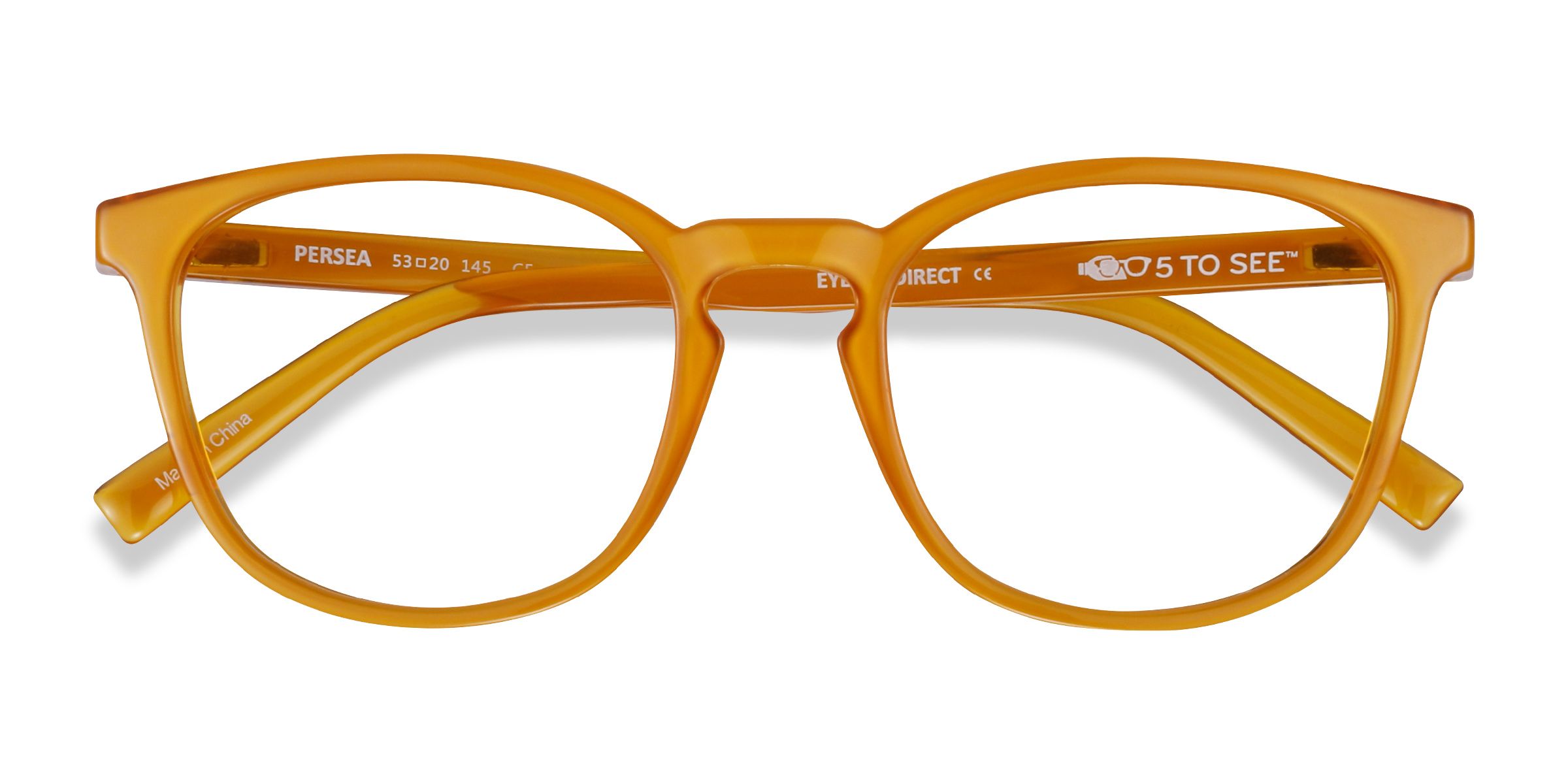 Yellow Persea - Plastic Eyeglasses