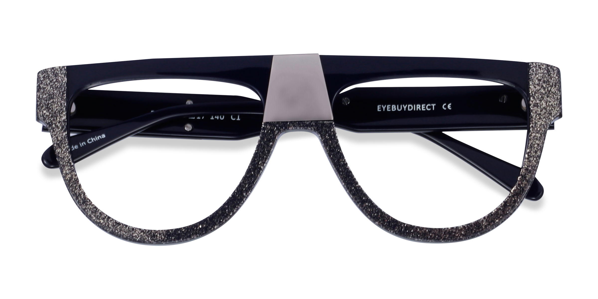 Black Etho - Metal Eyeglasses