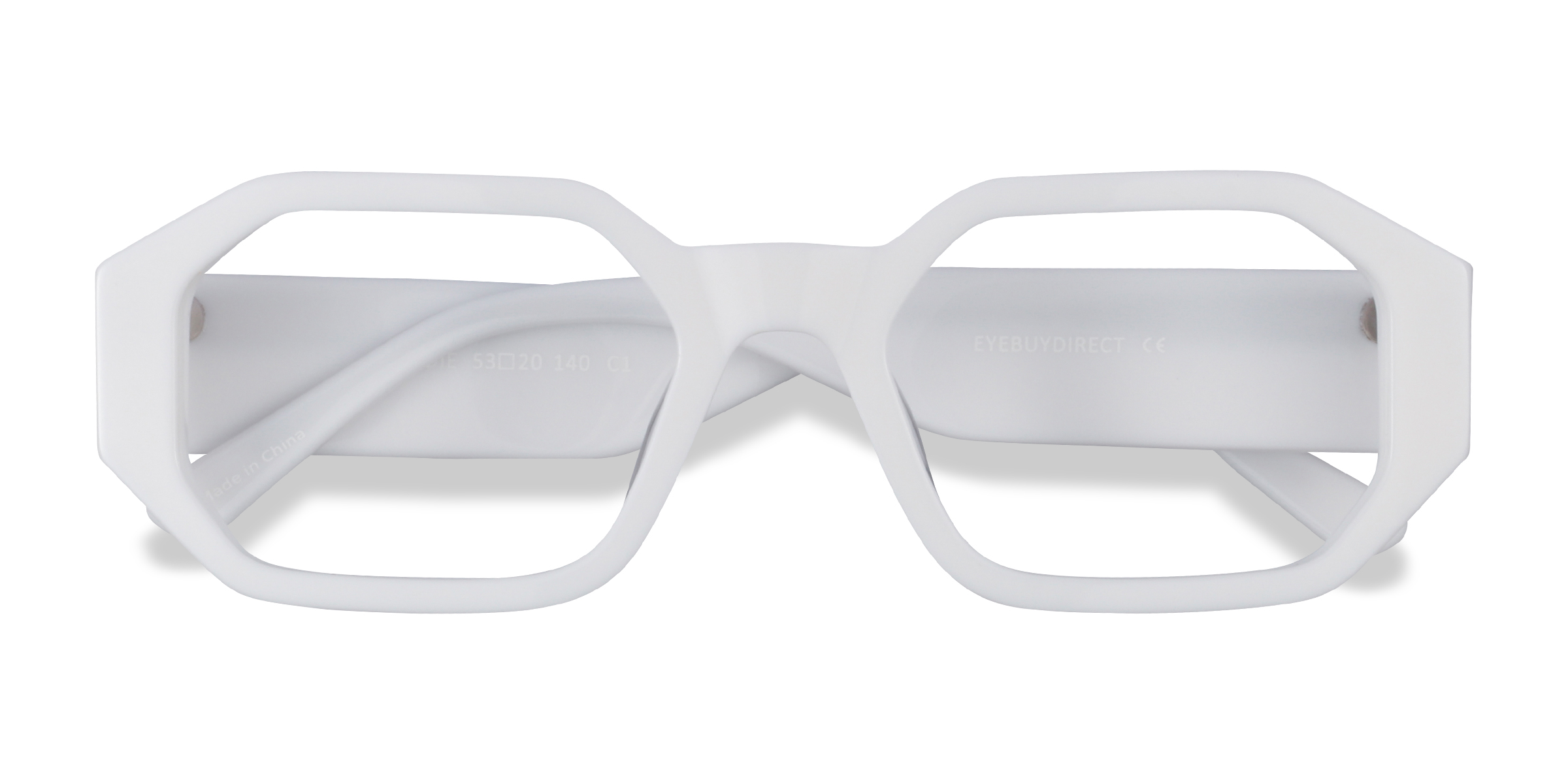 White Indie - Acetate Eyeglasses