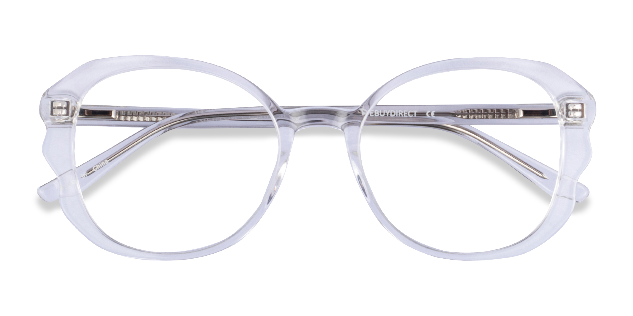 Clear Papillon - Acetate Eyeglasses