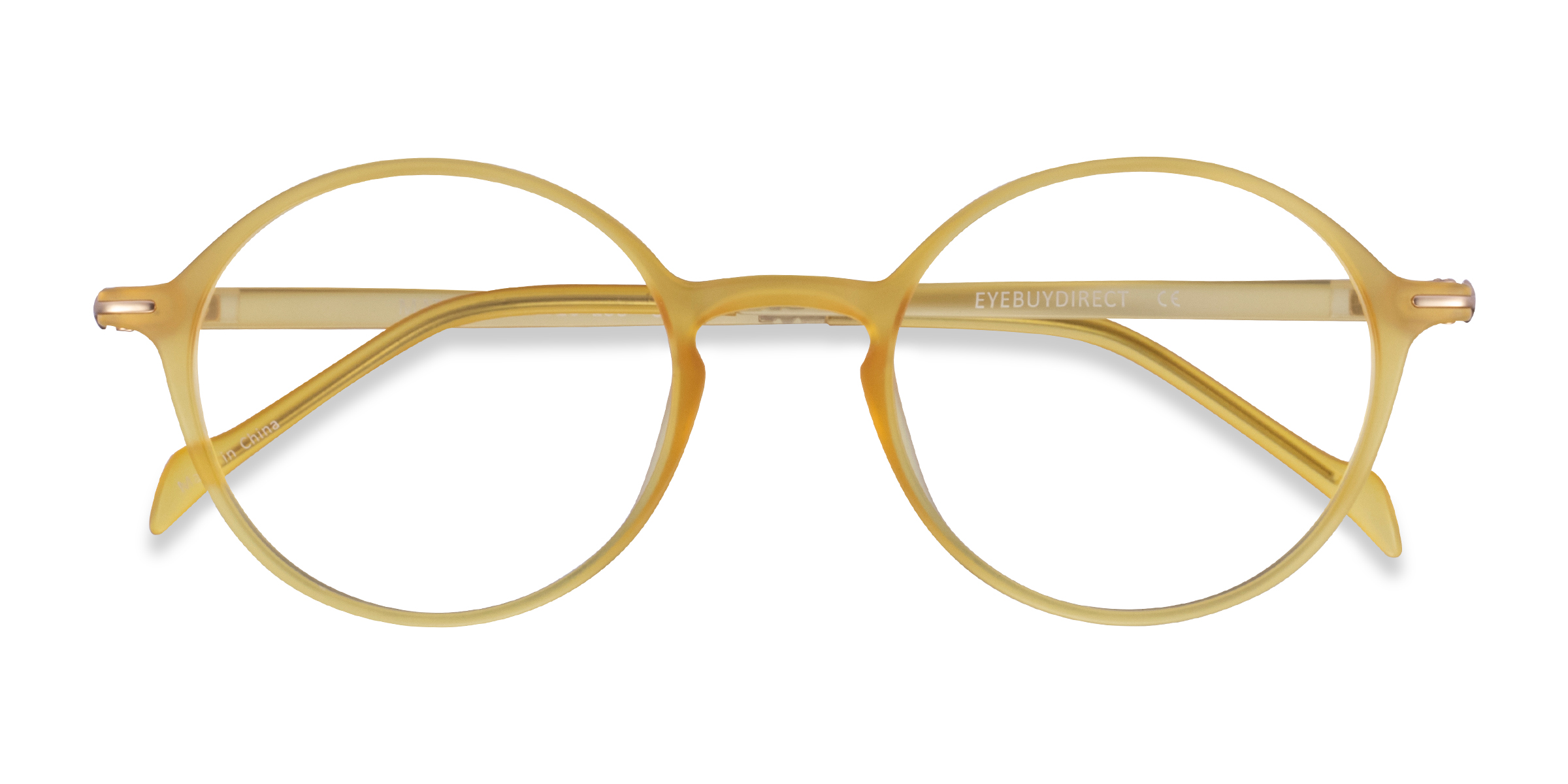 Clear Yellow Matcha - Plastique Lunettes de vue