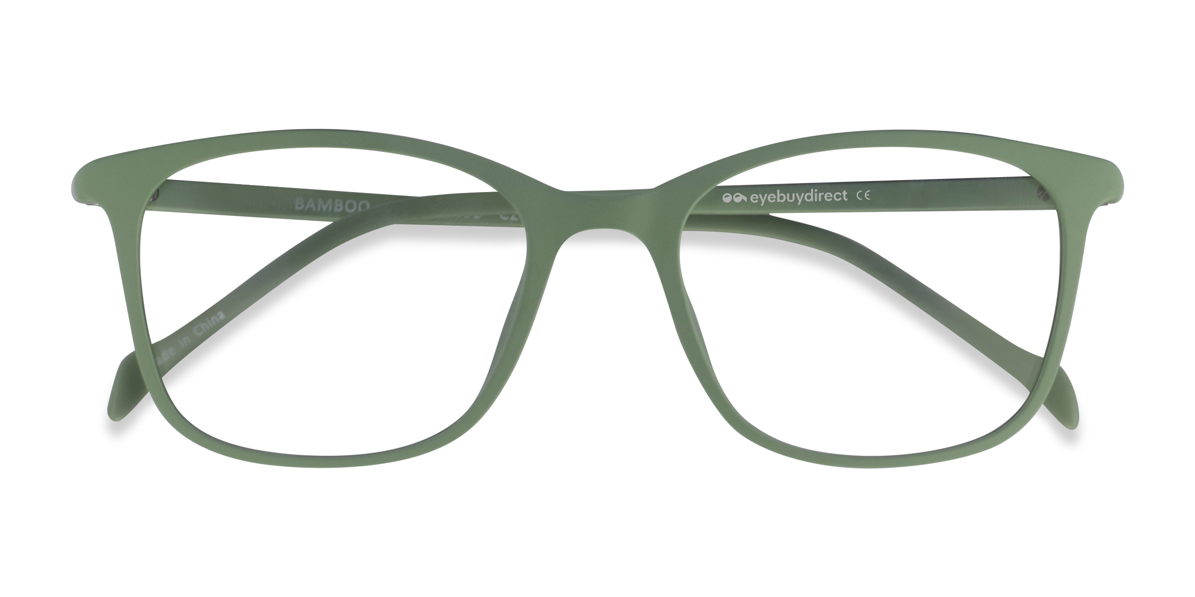Green Bamboo - Plastic Eyeglasses