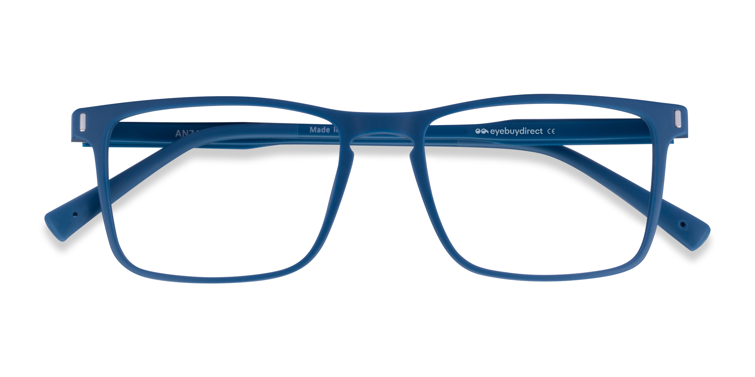 Bleu marine Anza - Plastique Lunettes de vue