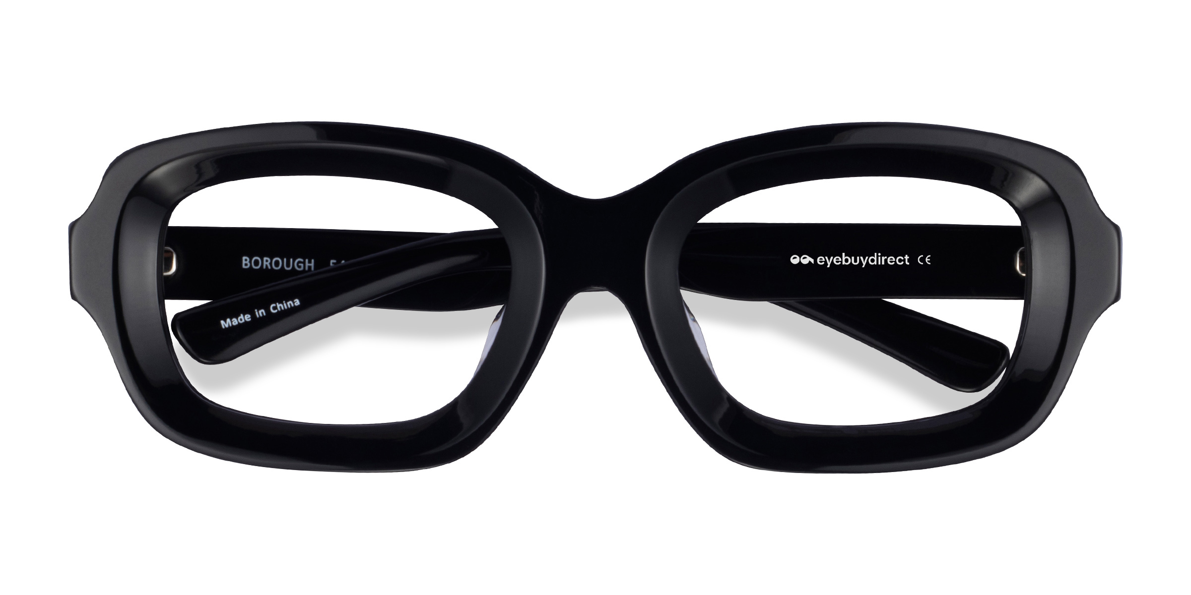 Black Borough - Acetate Eyeglasses