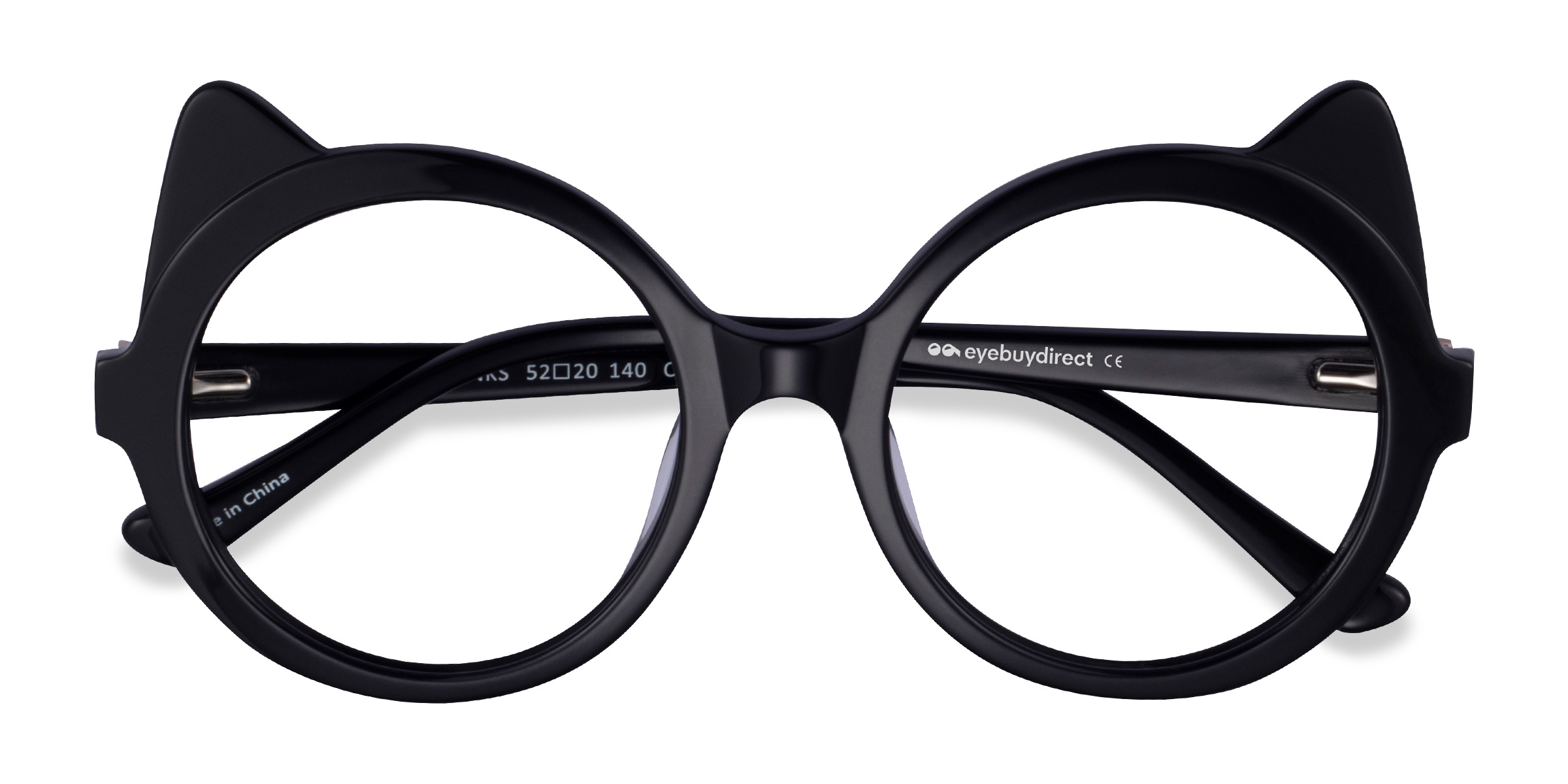 Black Gold Tonks - Acetate Eyeglasses